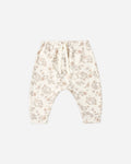 Drawstring Pant Floral Vine - Rylee + Cru | Kids Clothes | Trendy Baby Clothes | Modern Infant Outfits |