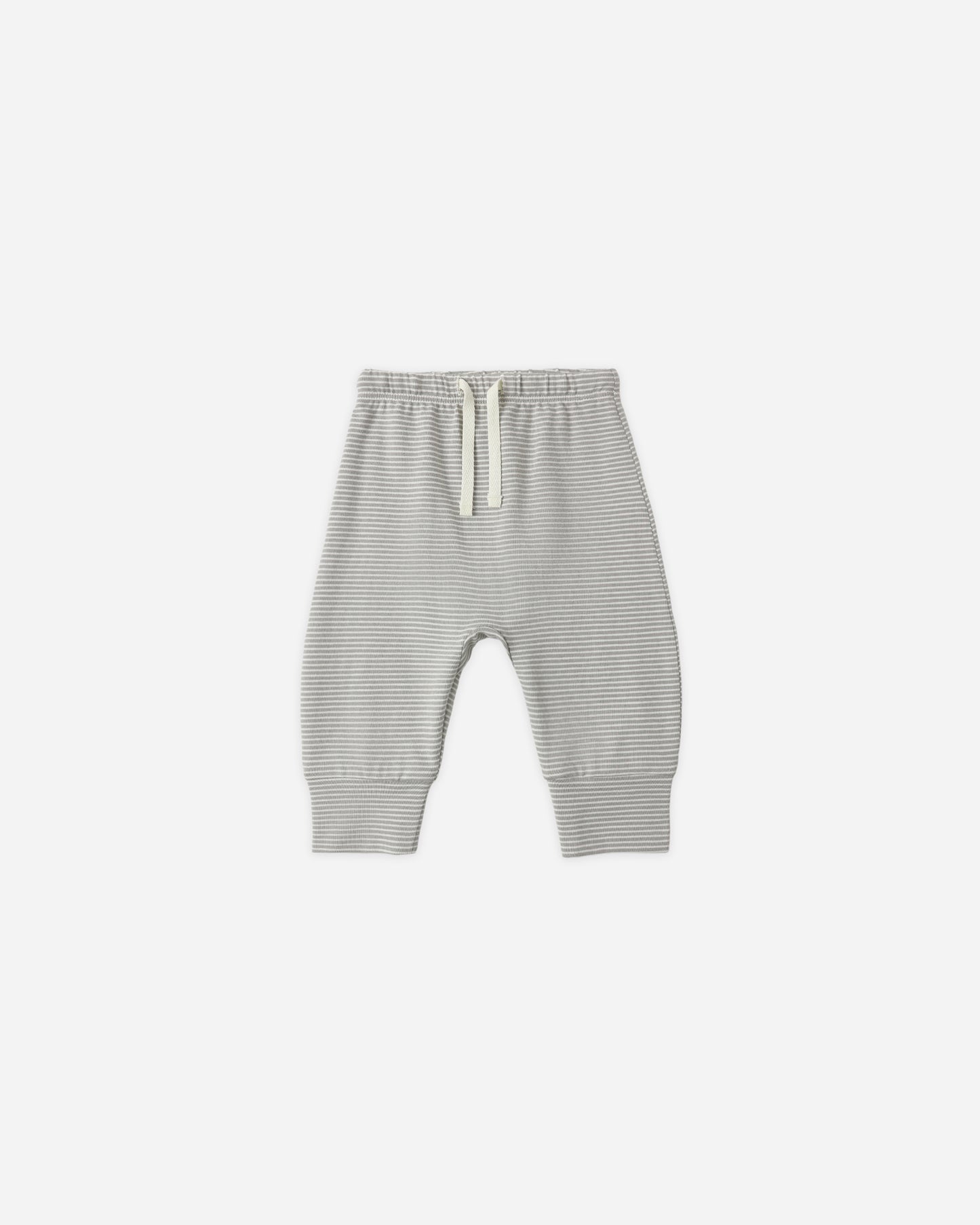 Drawstring Pant Sage Micro Stripe - Rylee + Cru | Kids Clothes | Trendy Baby Clothes | Modern Infant Outfits |