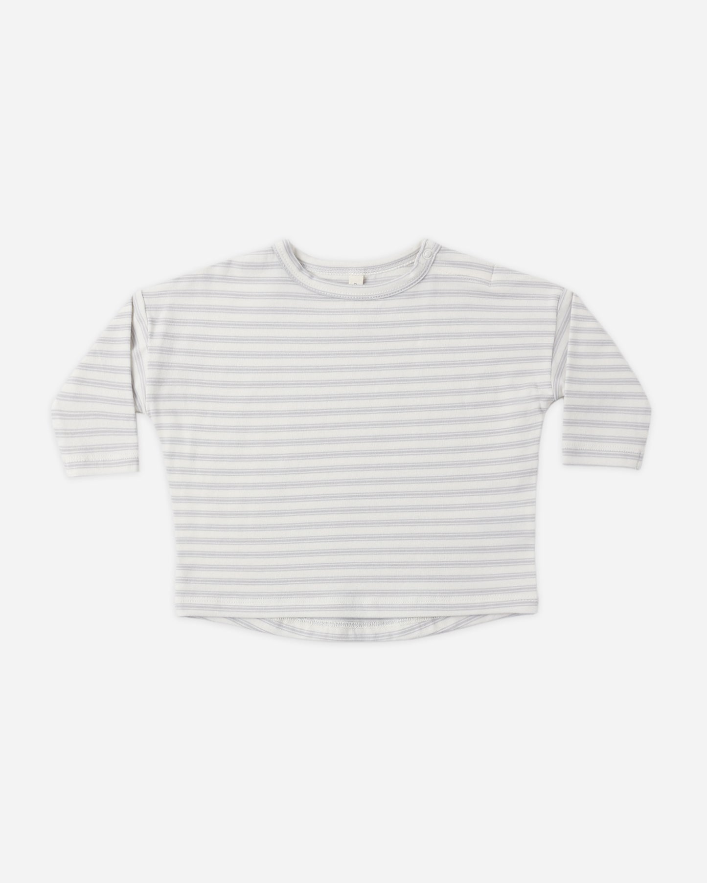 Long Sleeve Tee Cloud Stripe - Rylee + Cru | Kids Clothes | Trendy Baby Clothes | Modern Infant Outfits |