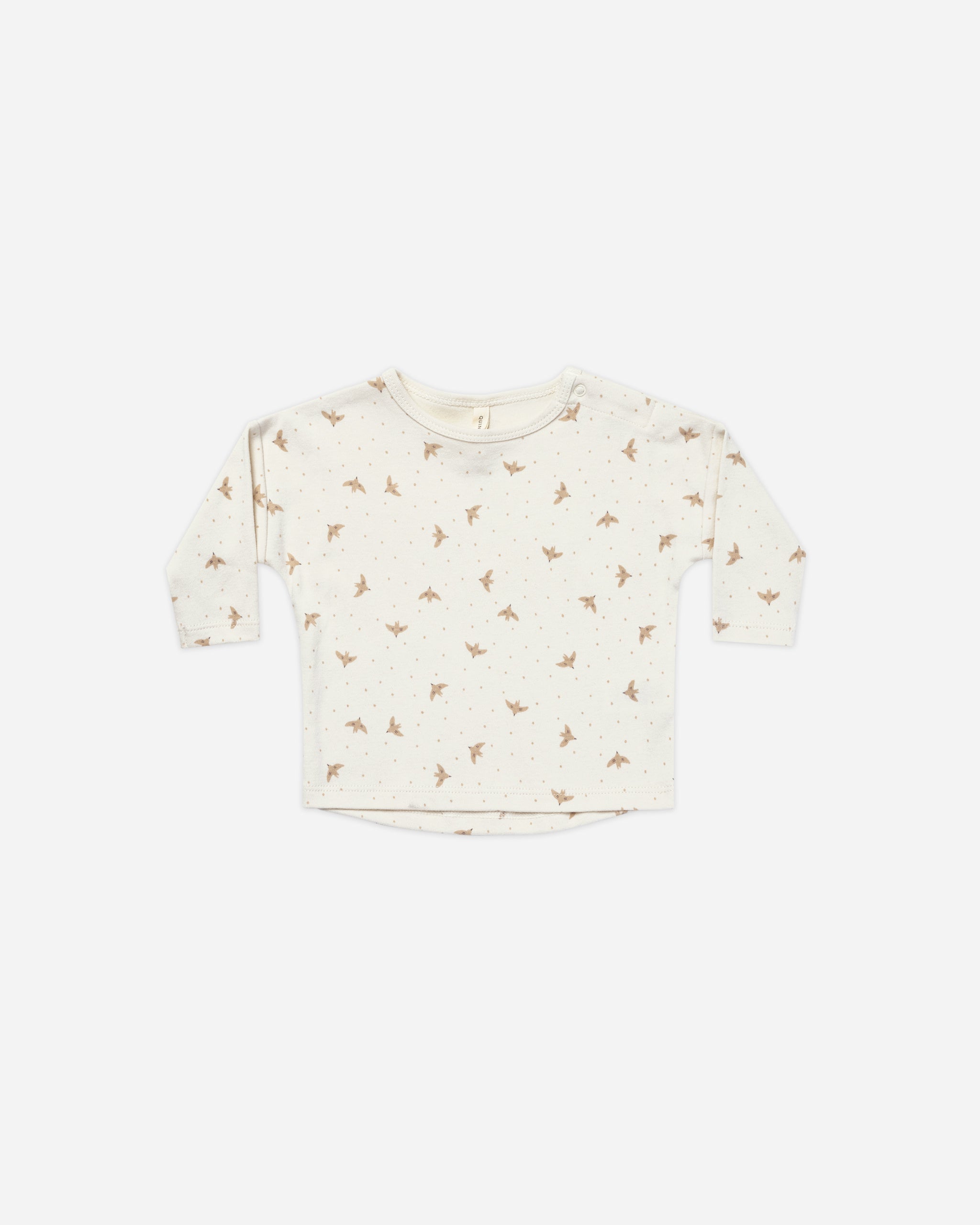 Long Sleeve Tee || Doves - Rylee + Cru | Kids Clothes | Trendy Baby Clothes | Modern Infant Outfits |