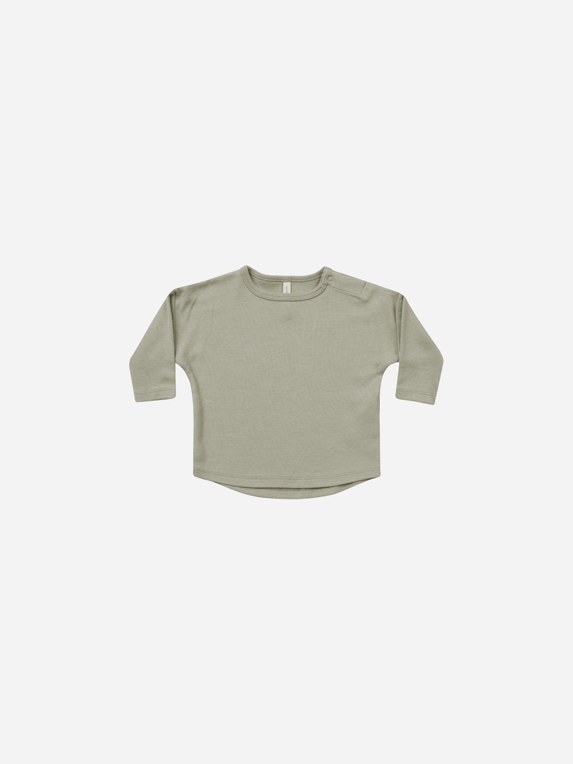 Long Sleeve Tee || Sage - Rylee + Cru | Kids Clothes | Trendy Baby Clothes | Modern Infant Outfits |