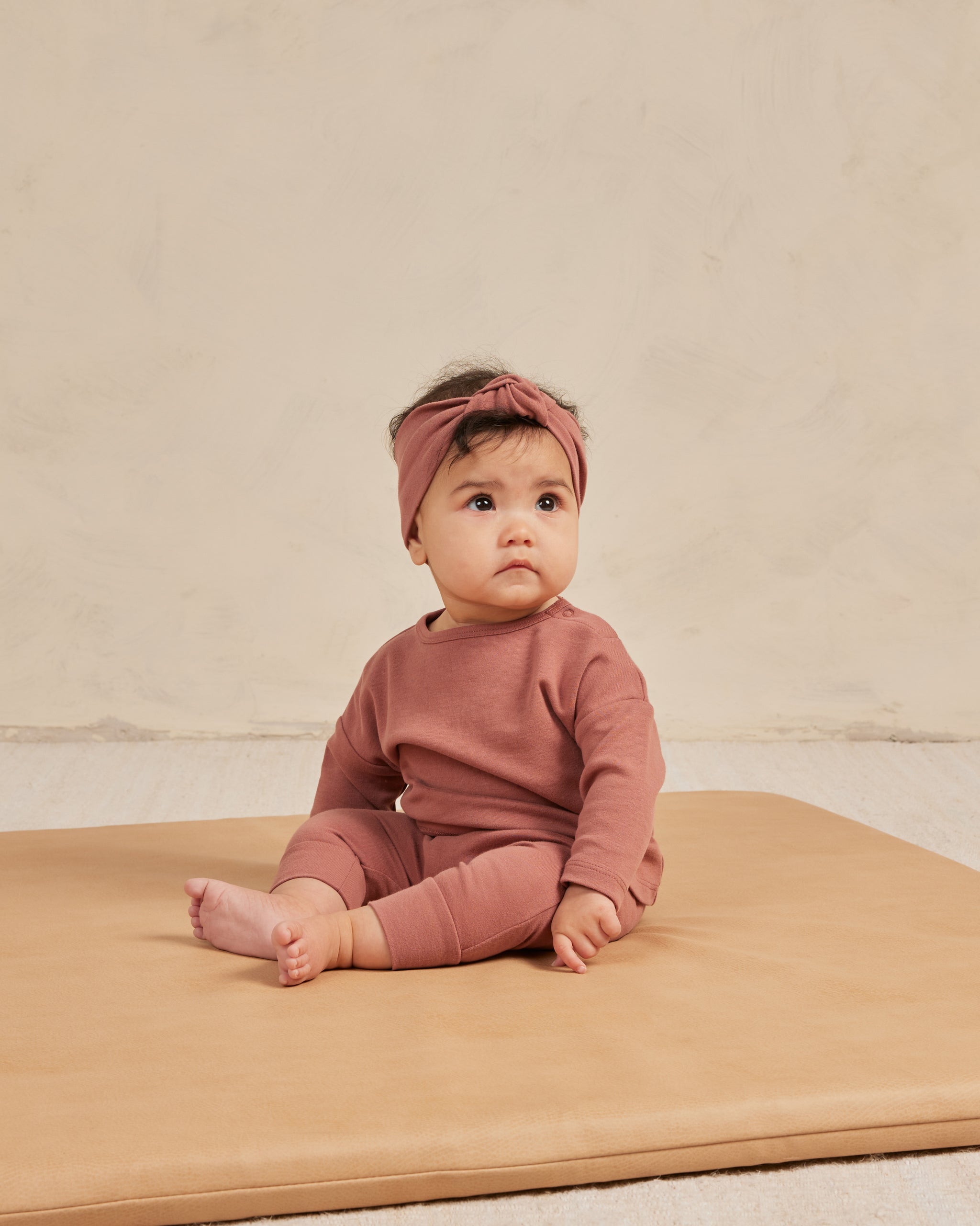 Long Sleeve Tee || Berry - Rylee + Cru | Kids Clothes | Trendy Baby Clothes | Modern Infant Outfits |