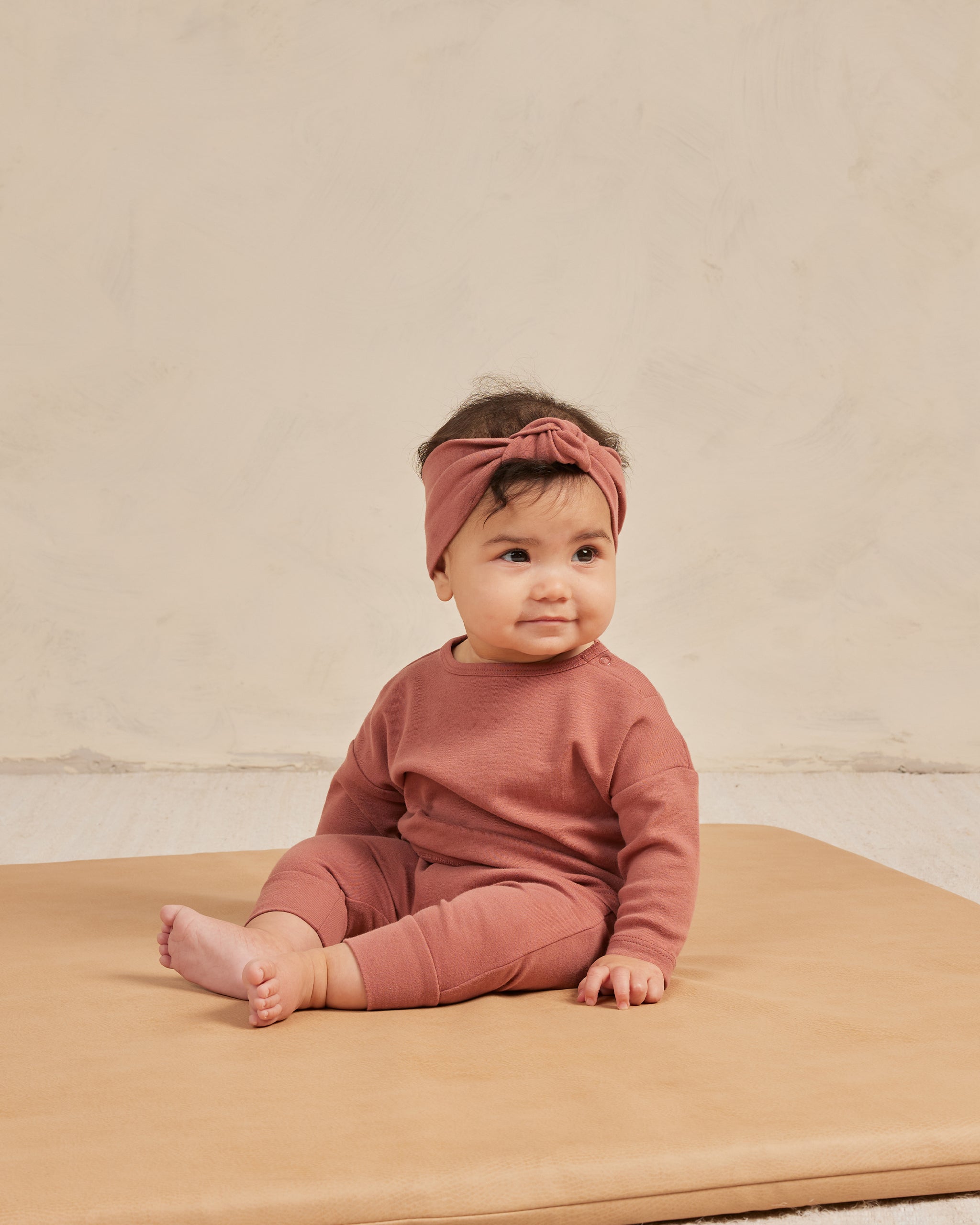 Long Sleeve Tee || Berry - Rylee + Cru | Kids Clothes | Trendy Baby Clothes | Modern Infant Outfits |