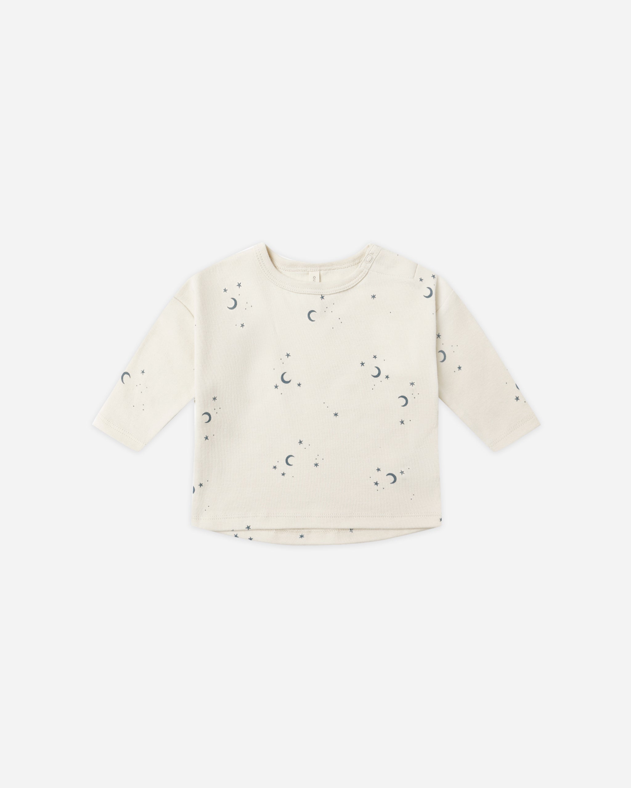 Long Sleeve Tee || Moons - Rylee + Cru | Kids Clothes | Trendy Baby Clothes | Modern Infant Outfits |
