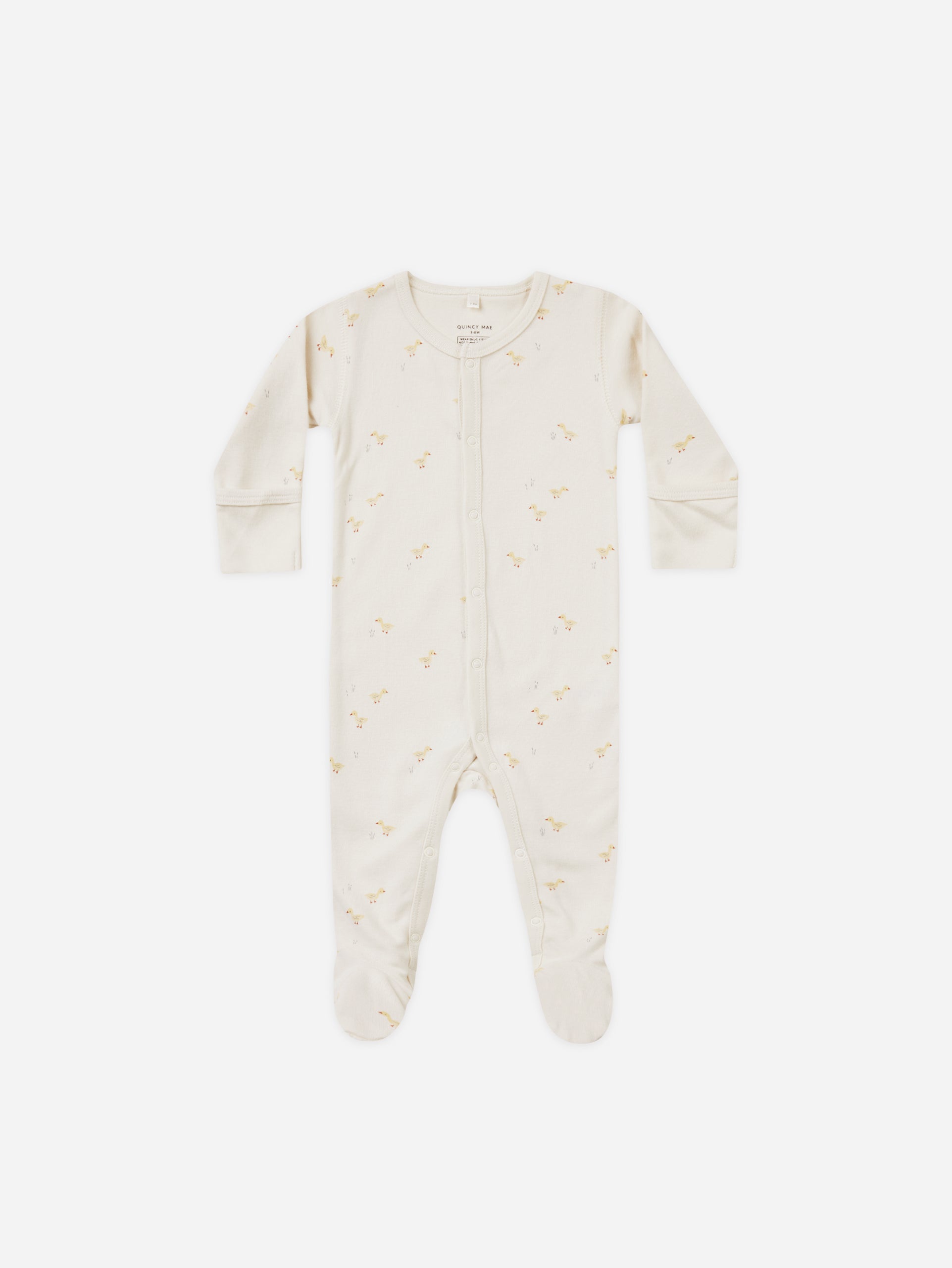 Full Snap Footie || Ducks - Rylee + Cru | Kids Clothes | Trendy Baby Clothes | Modern Infant Outfits |