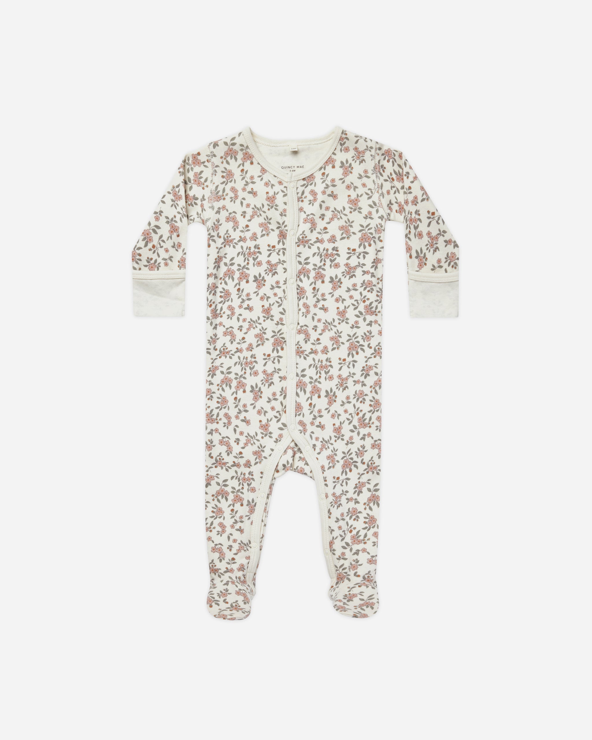 Full Snap Footie || Meadow - Rylee + Cru | Kids Clothes | Trendy Baby Clothes | Modern Infant Outfits |