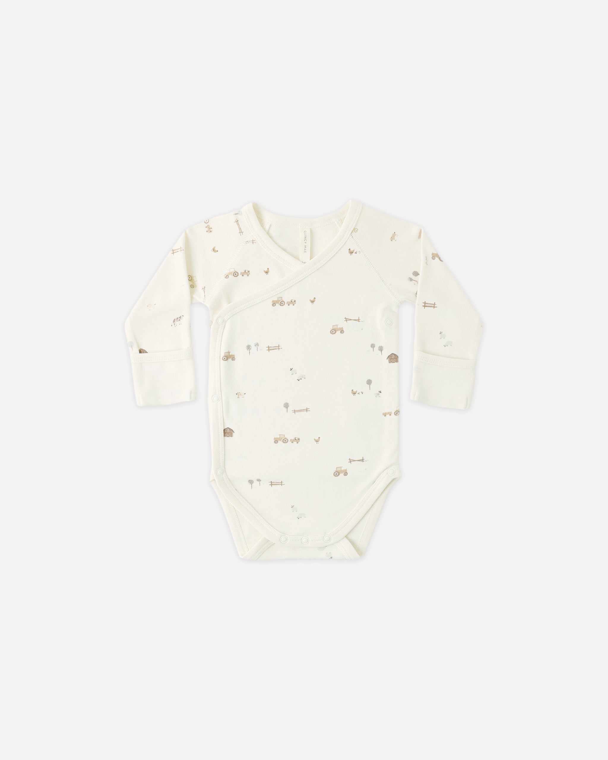 Side Snap Bodysuit Farm – Quincy Mae