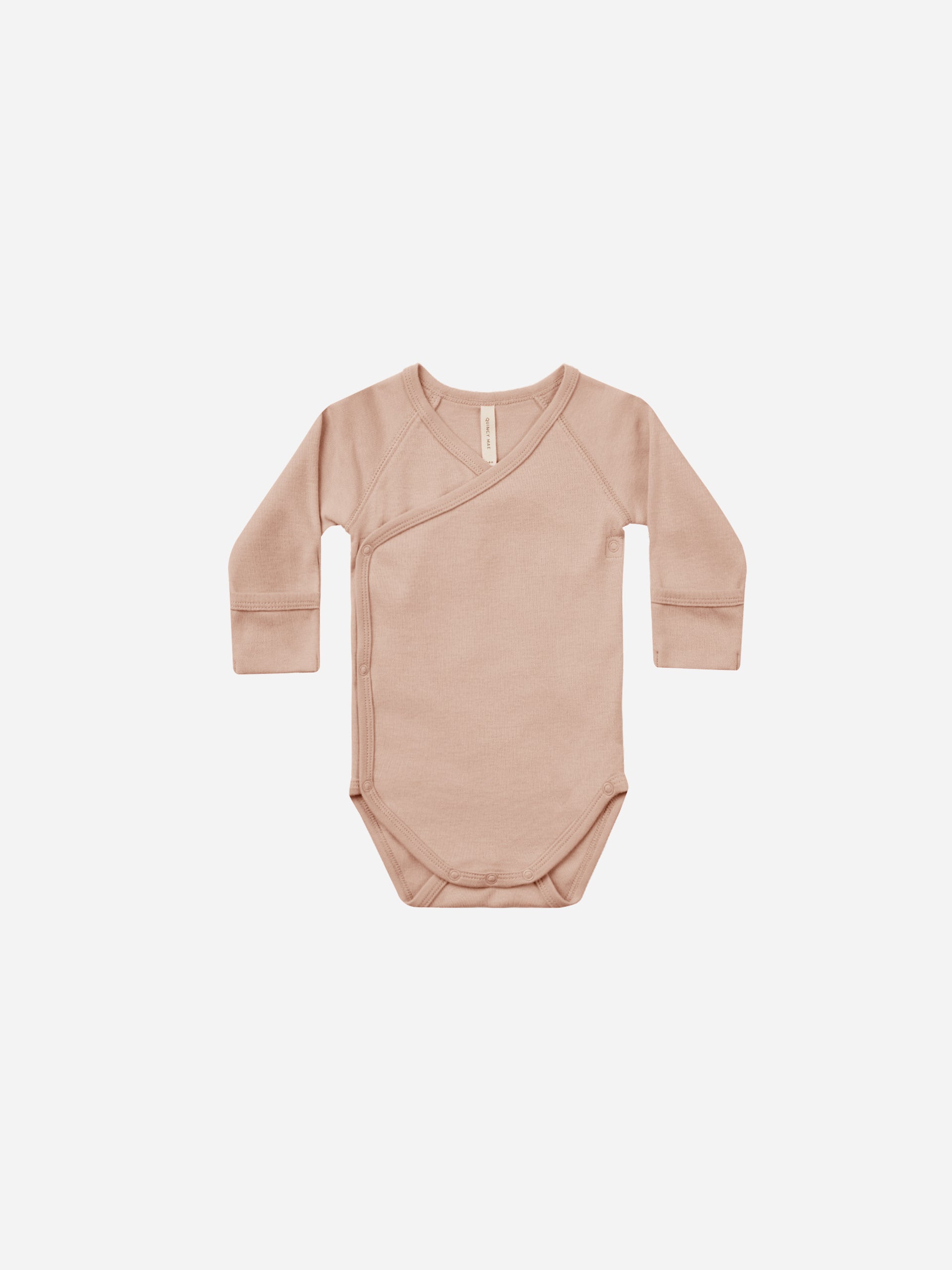 Side Snap Bodysuit || Blush - Rylee + Cru | Kids Clothes | Trendy Baby Clothes | Modern Infant Outfits |