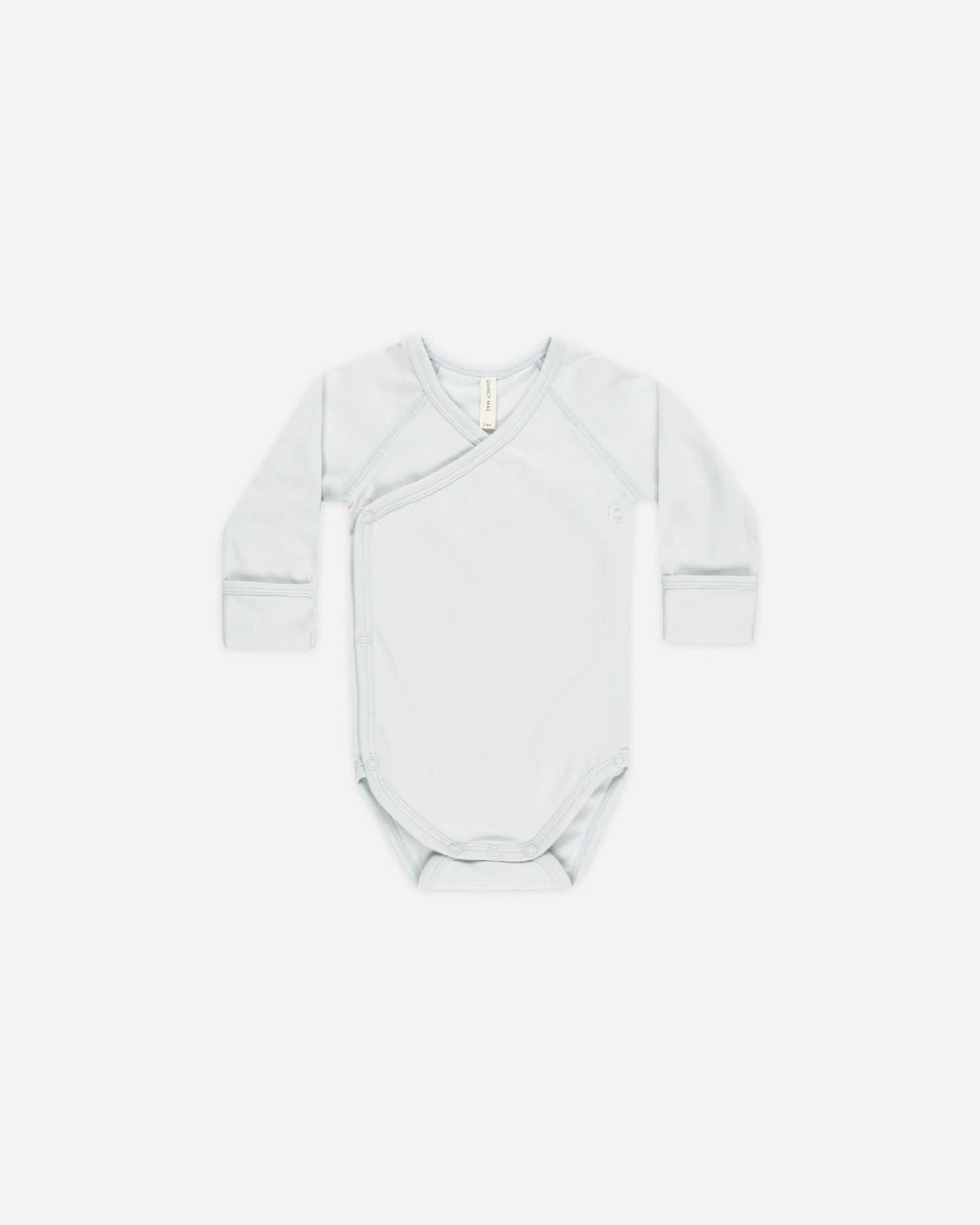 Side Snap Bodysuit || Fog - Rylee + Cru | Kids Clothes | Trendy Baby Clothes | Modern Infant Outfits |