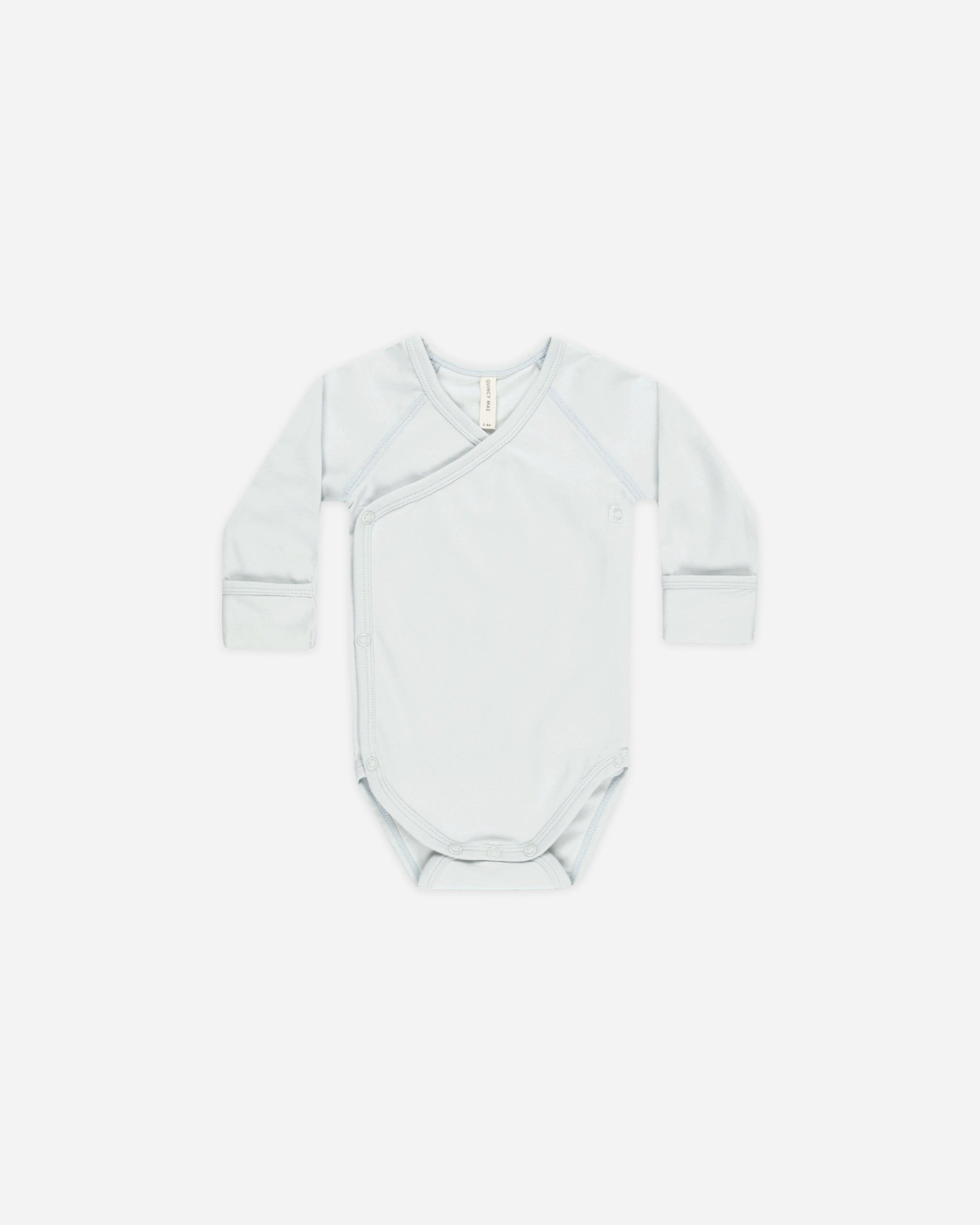 Side Snap Bodysuit || Fog - Rylee + Cru | Kids Clothes | Trendy Baby Clothes | Modern Infant Outfits |
