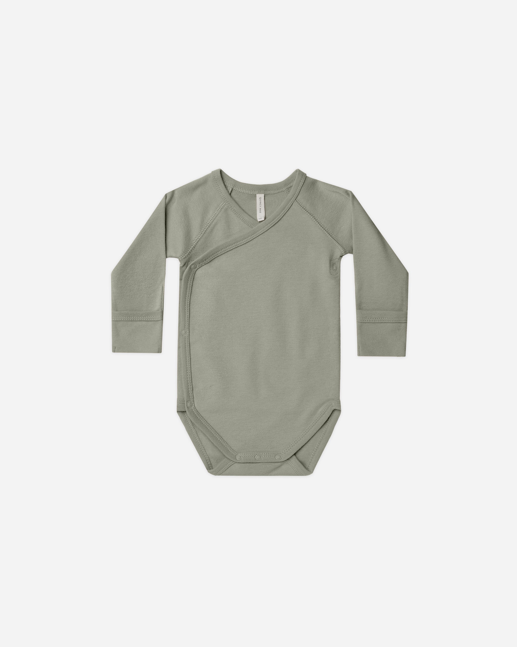 Side-Snap Bodysuit || Basil - Rylee + Cru | Kids Clothes | Trendy Baby Clothes | Modern Infant Outfits |