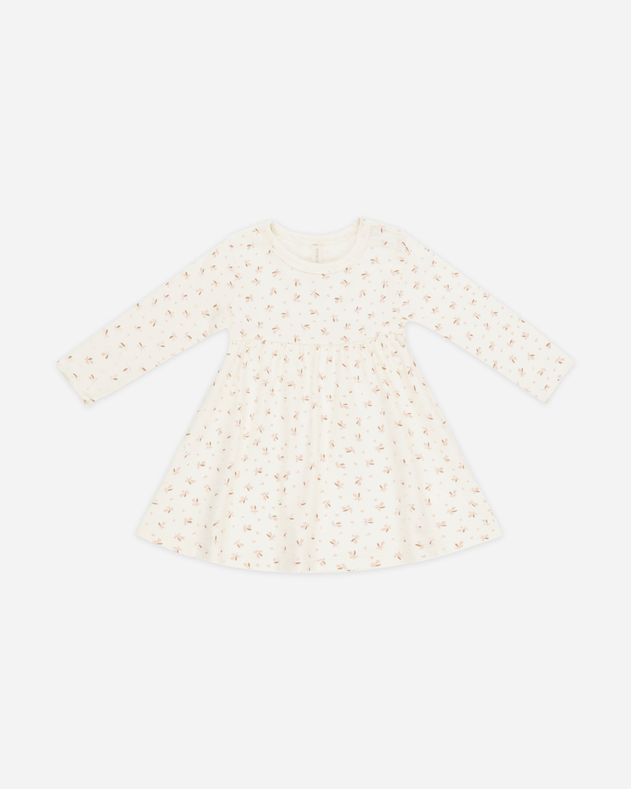 Longsleeve Baby Dress || Fleur - Rylee + Cru | Kids Clothes | Trendy Baby Clothes | Modern Infant Outfits |