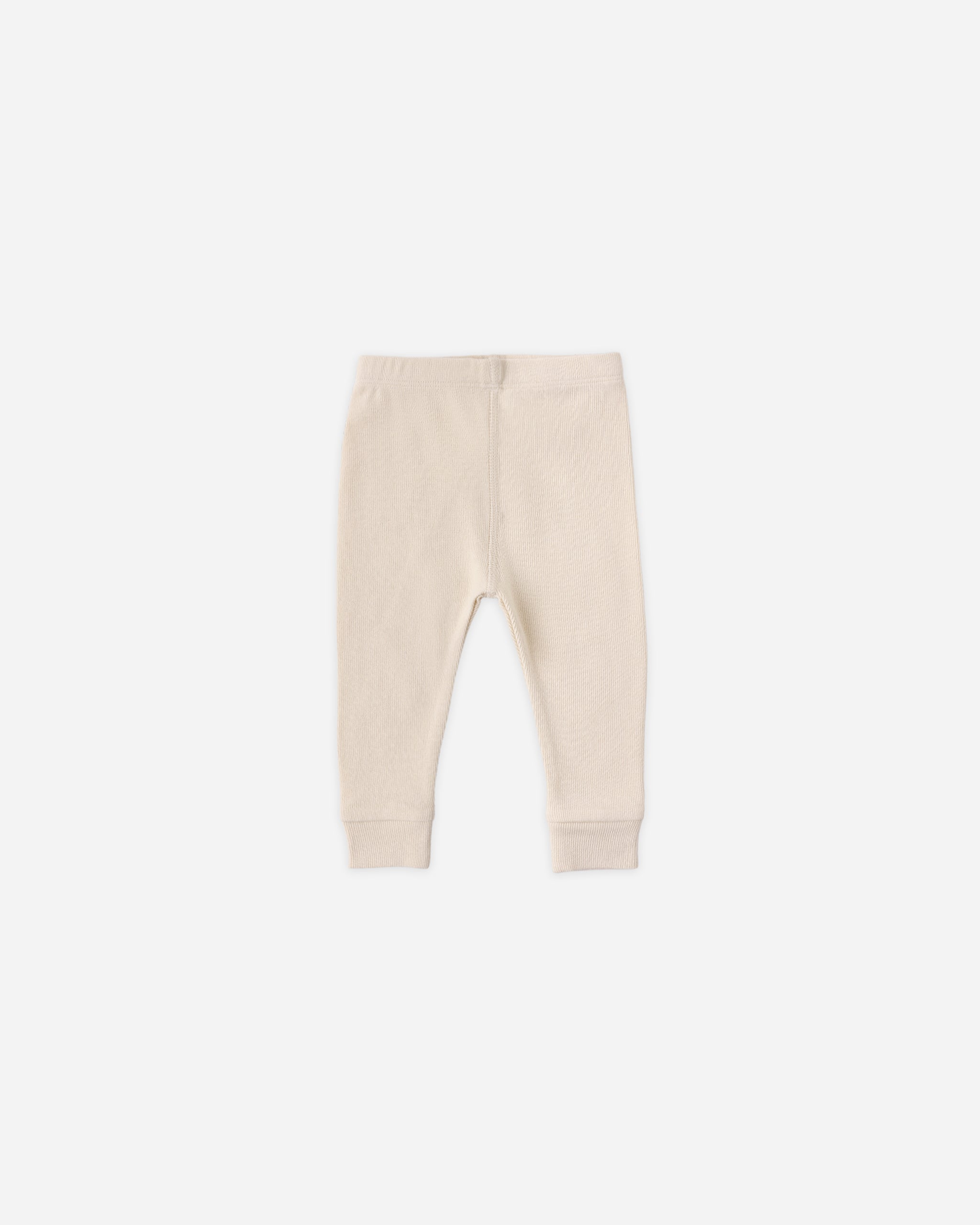 Ribbed Legging Ecru - Rylee + Cru | Kids Clothes | Trendy Baby Clothes | Modern Infant Outfits |