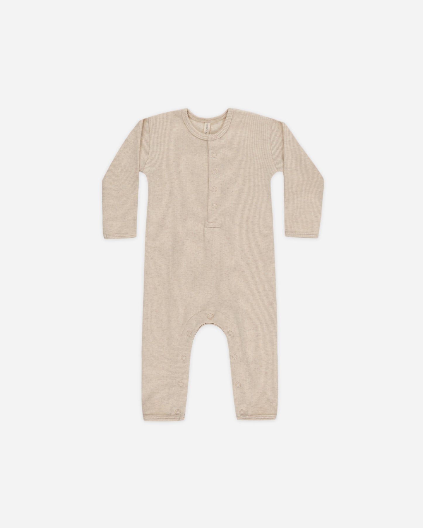 Ribbed Baby Jumpsuit || Taupe - Rylee + Cru | Kids Clothes | Trendy Baby Clothes | Modern Infant Outfits |