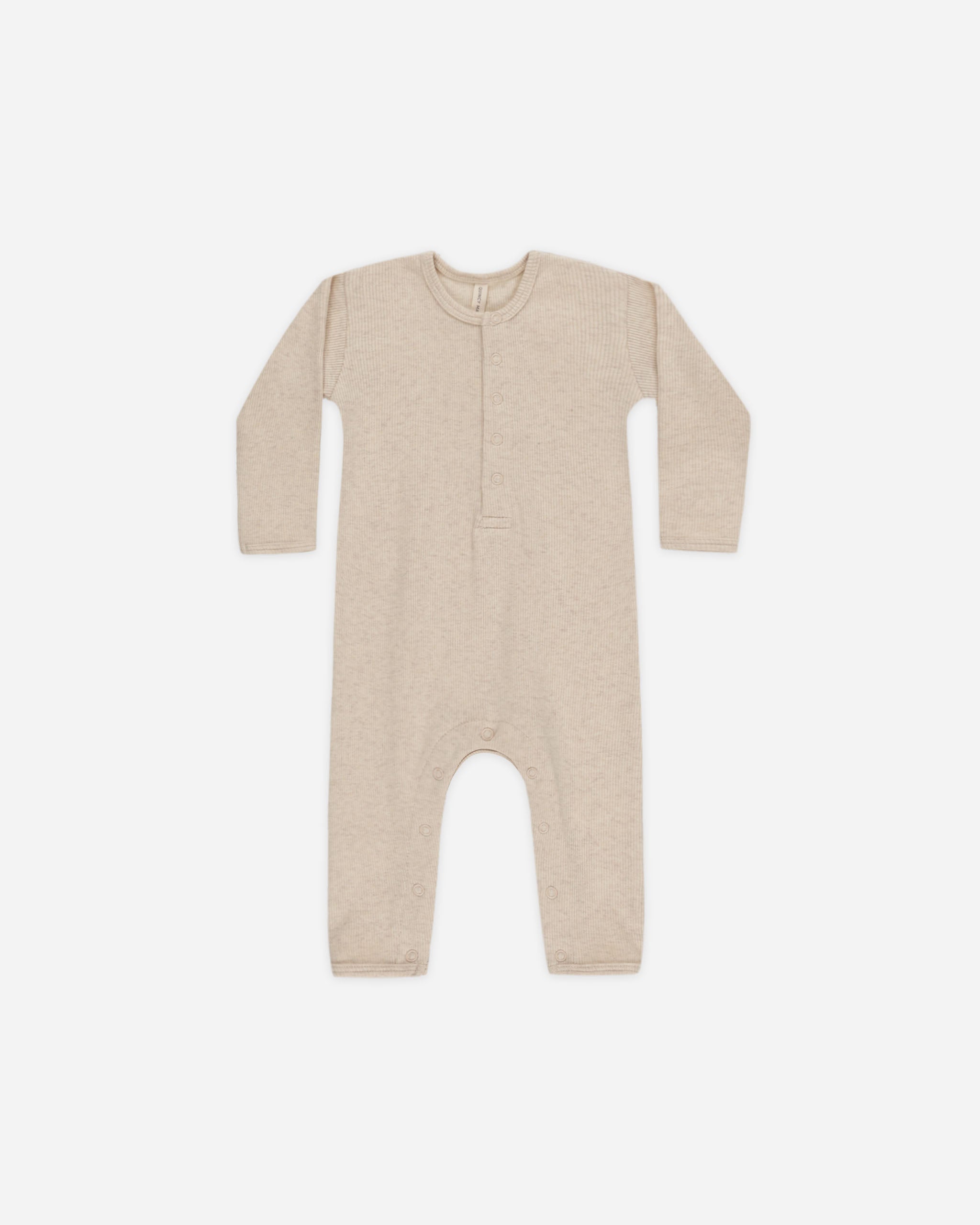 Ribbed Baby Jumpsuit || Taupe - Rylee + Cru | Kids Clothes | Trendy Baby Clothes | Modern Infant Outfits |