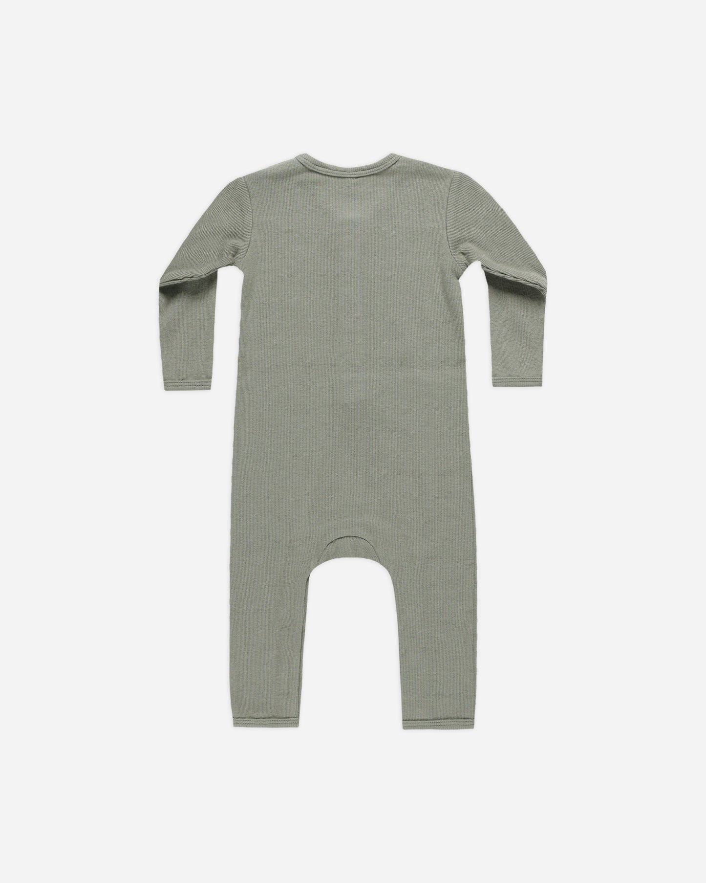 Ribbed Baby Jumpsuit || Basil