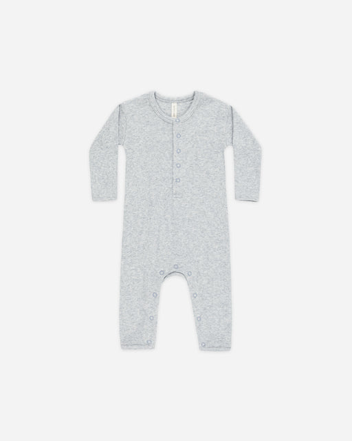 Ribbed Baby Jumpsuit Dusty Blue - Rylee + Cru | Kids Clothes | Trendy Baby Clothes | Modern Infant Outfits |
