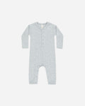 Ribbed Baby Jumpsuit || Dusty Blue - Rylee + Cru | Kids Clothes | Trendy Baby Clothes | Modern Infant Outfits |