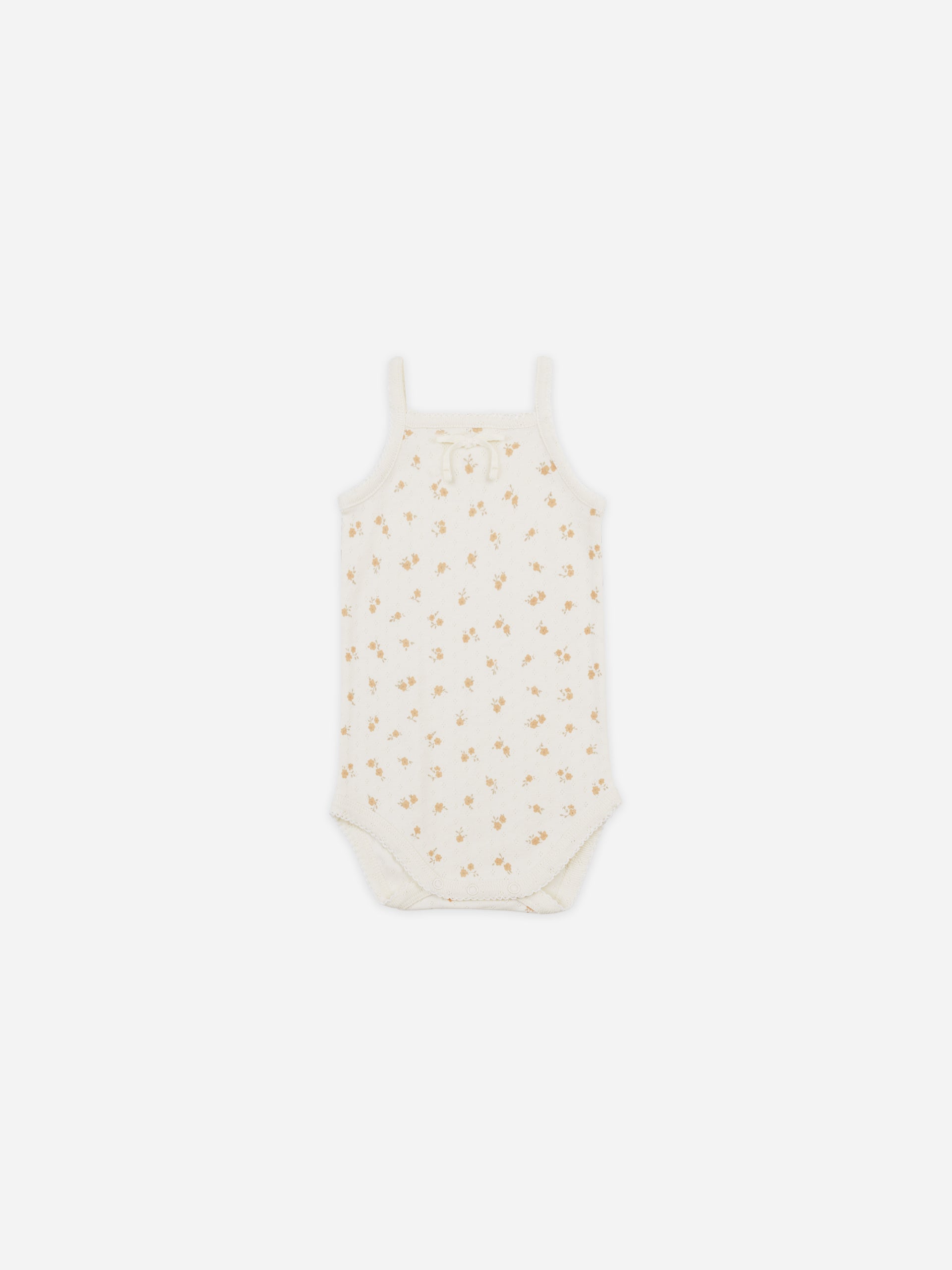 Pointelle Tank Bodysuit