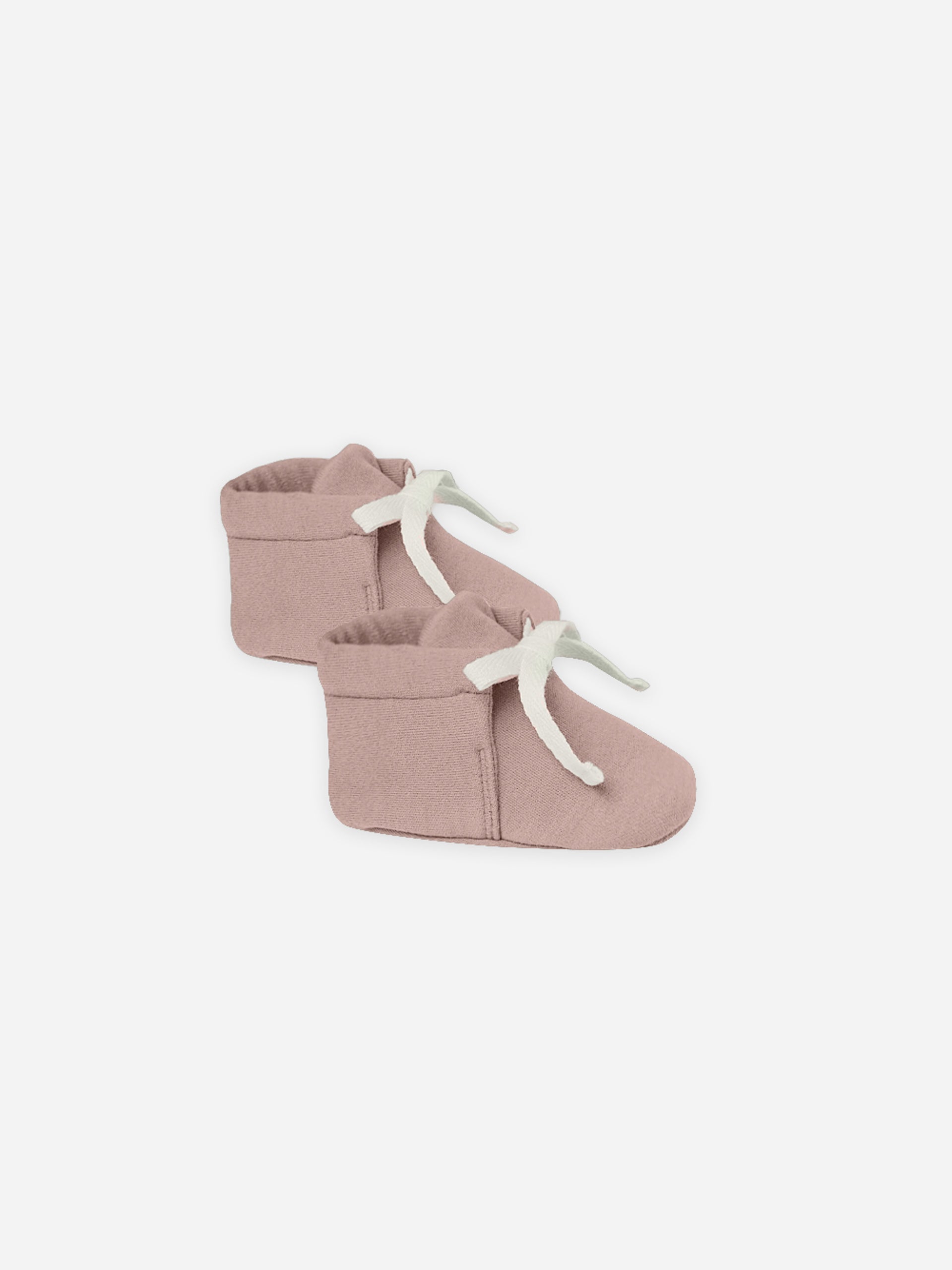 Baby Booties || Mauve - Rylee + Cru | Kids Clothes | Trendy Baby Clothes | Modern Infant Outfits |
