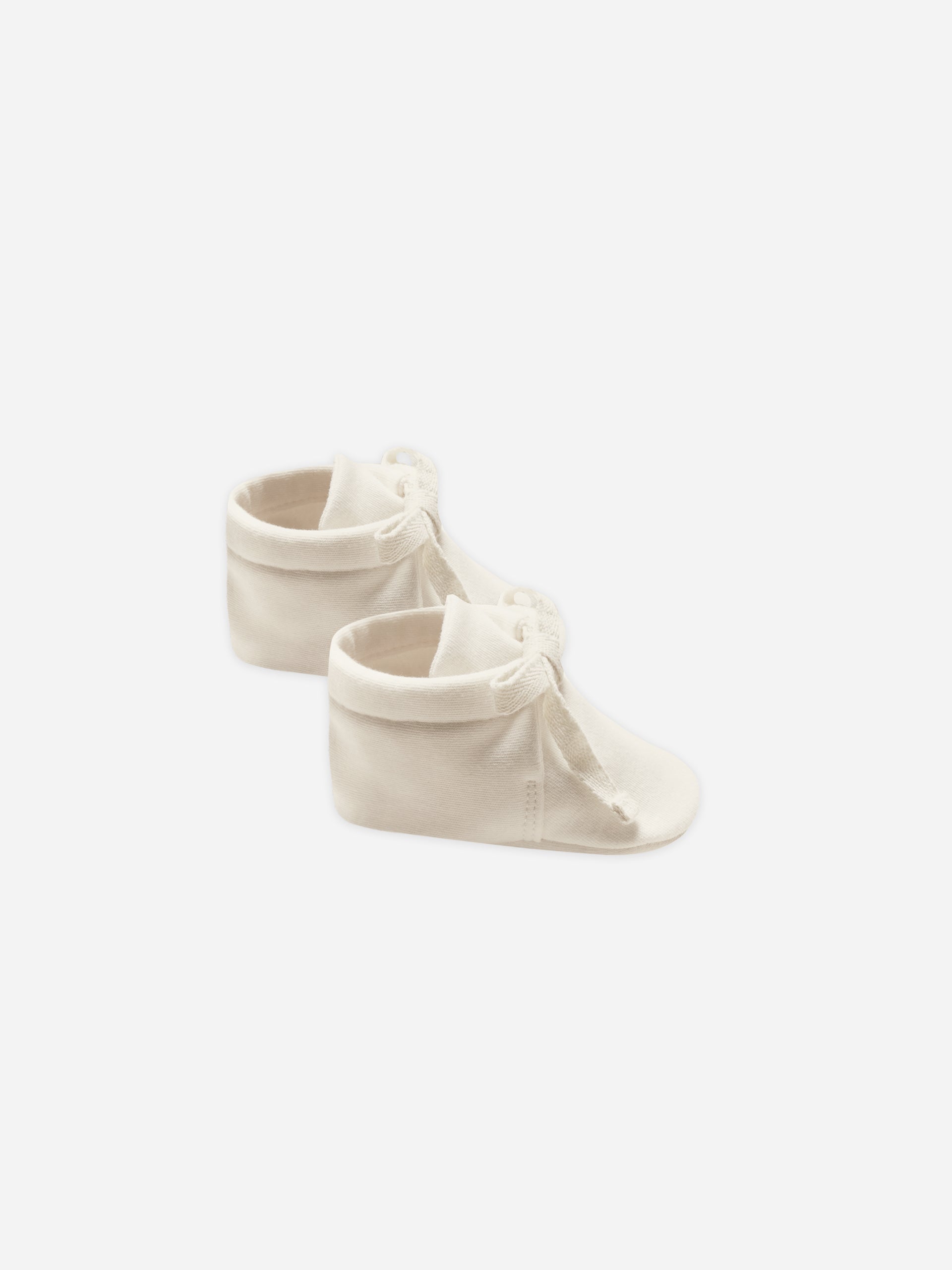 Baby Booties || Natural - Rylee + Cru | Kids Clothes | Trendy Baby Clothes | Modern Infant Outfits |