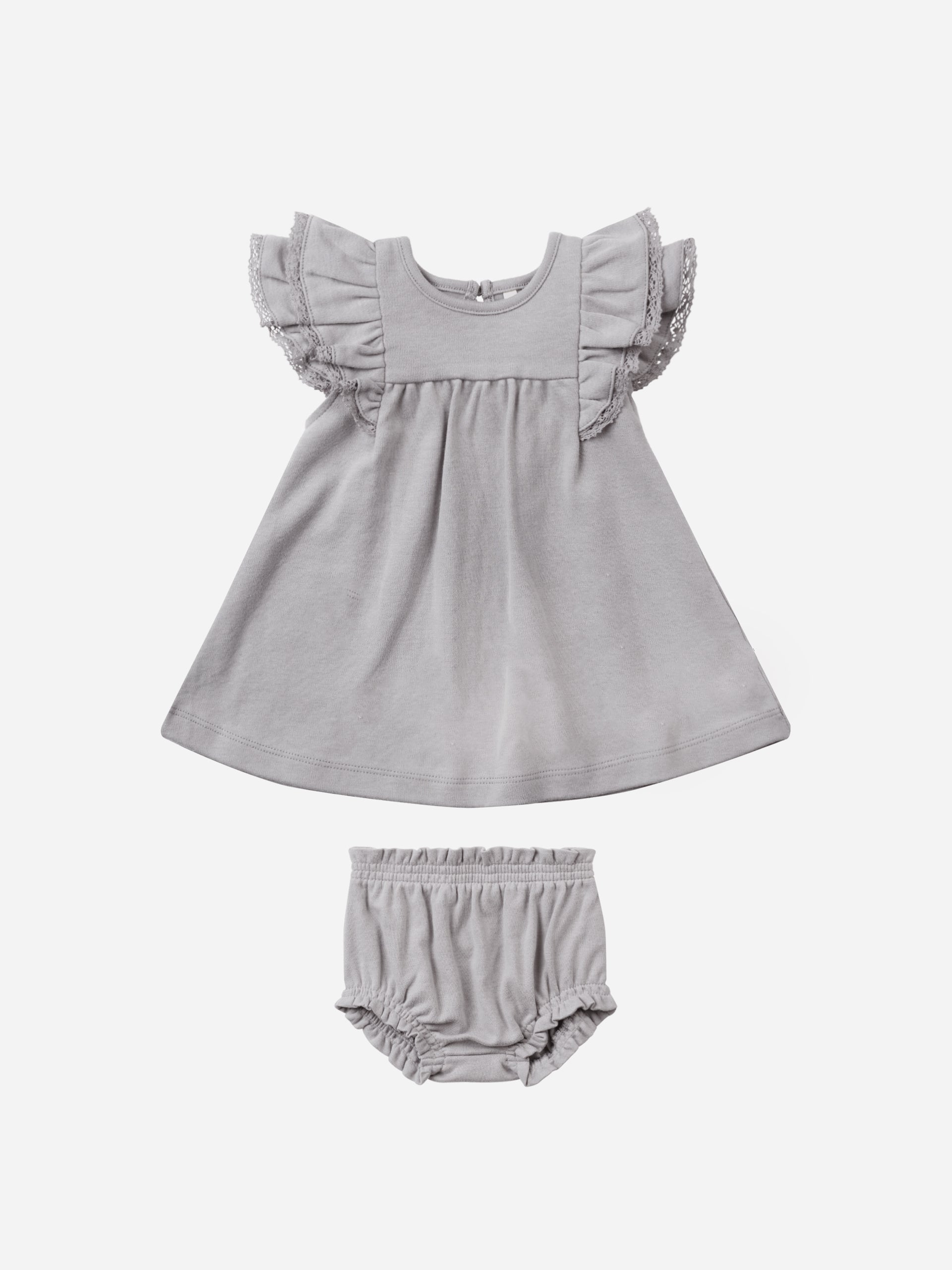 Flutter Dress || Periwinkle - Rylee + Cru | Kids Clothes | Trendy Baby Clothes | Modern Infant Outfits |