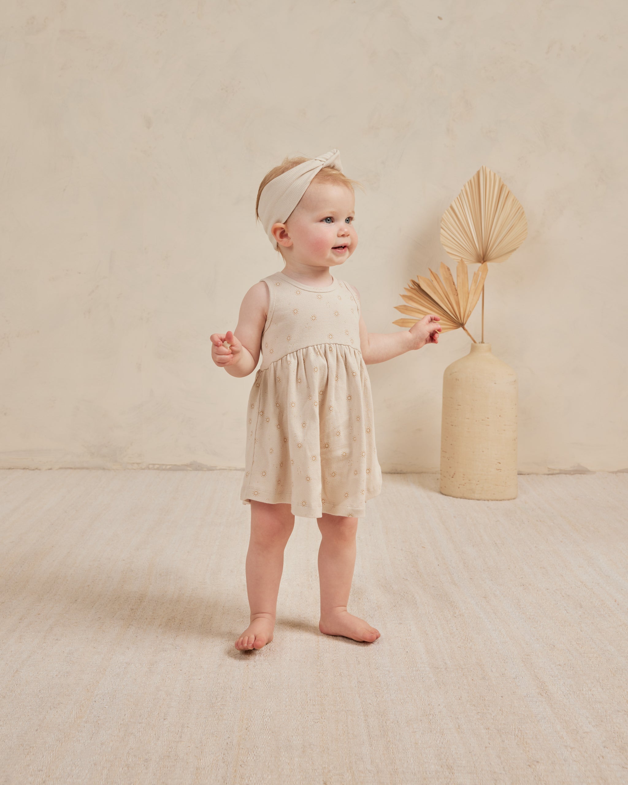 Ribbed Tank Dress || Suns - Rylee + Cru | Kids Clothes | Trendy Baby Clothes | Modern Infant Outfits |