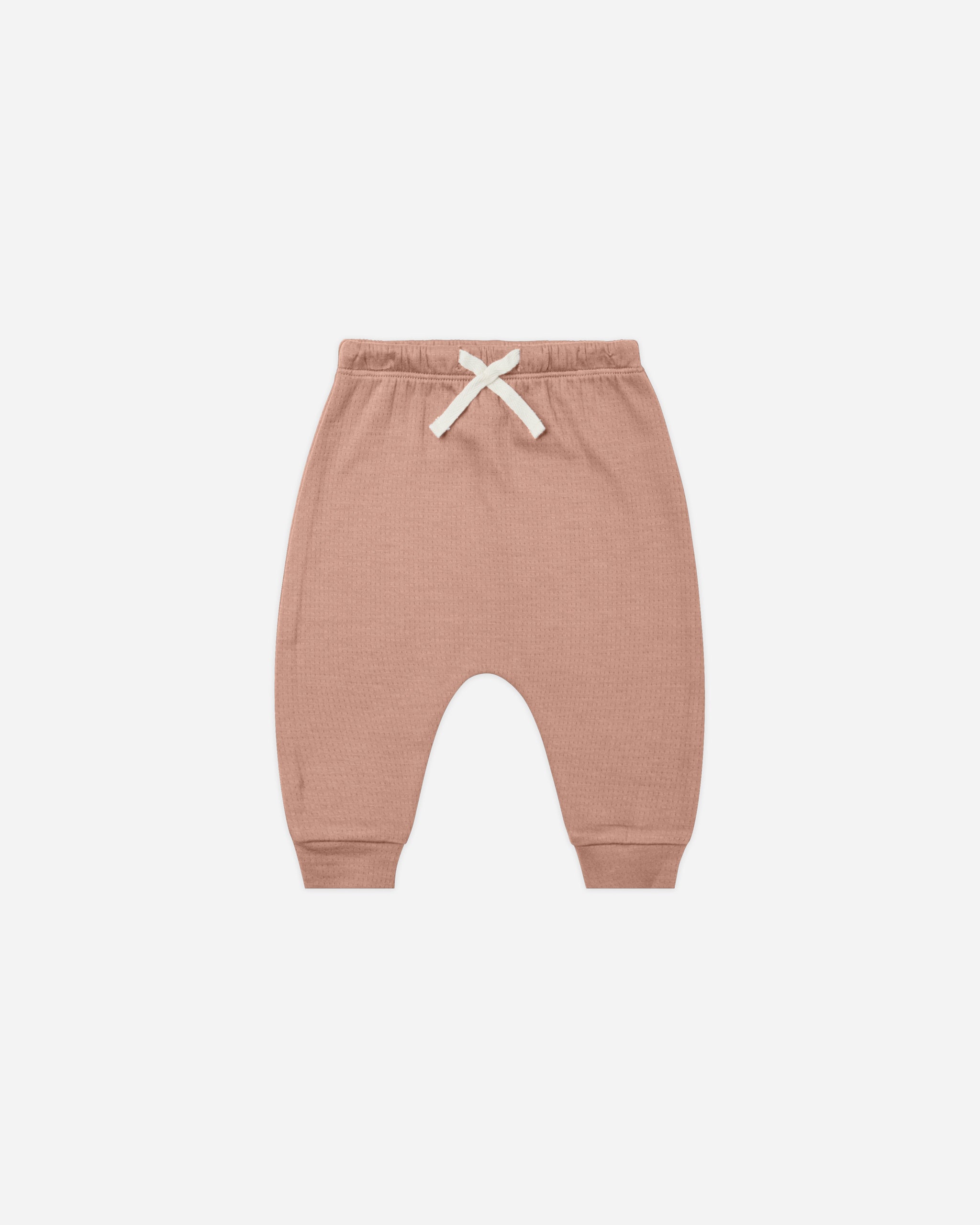 Pointelle Sweatpant || Rose - Rylee + Cru | Kids Clothes | Trendy Baby Clothes | Modern Infant Outfits |