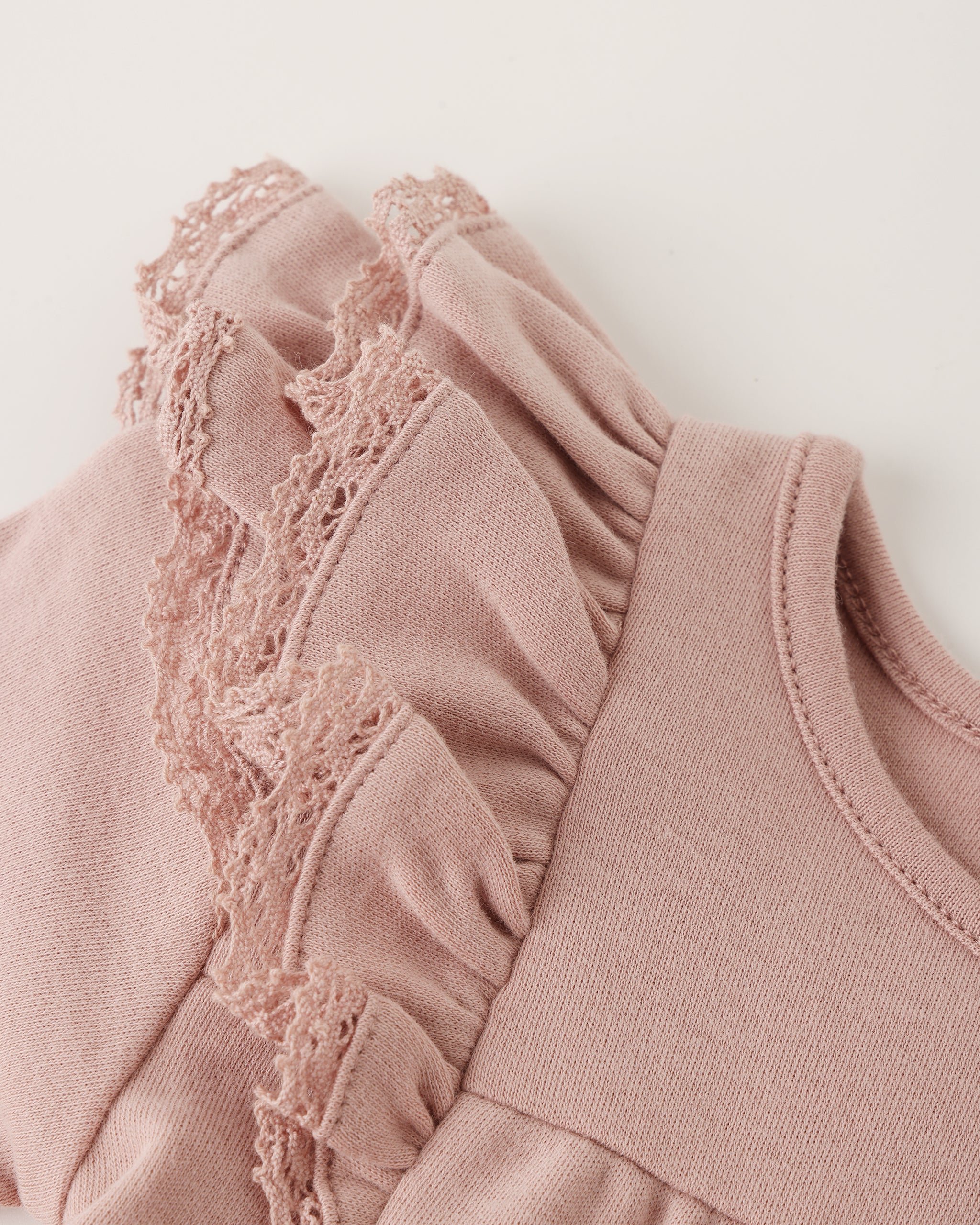 Long Sleeve Flutter Dress || Rose - Rylee + Cru | Kids Clothes | Trendy Baby Clothes | Modern Infant Outfits |