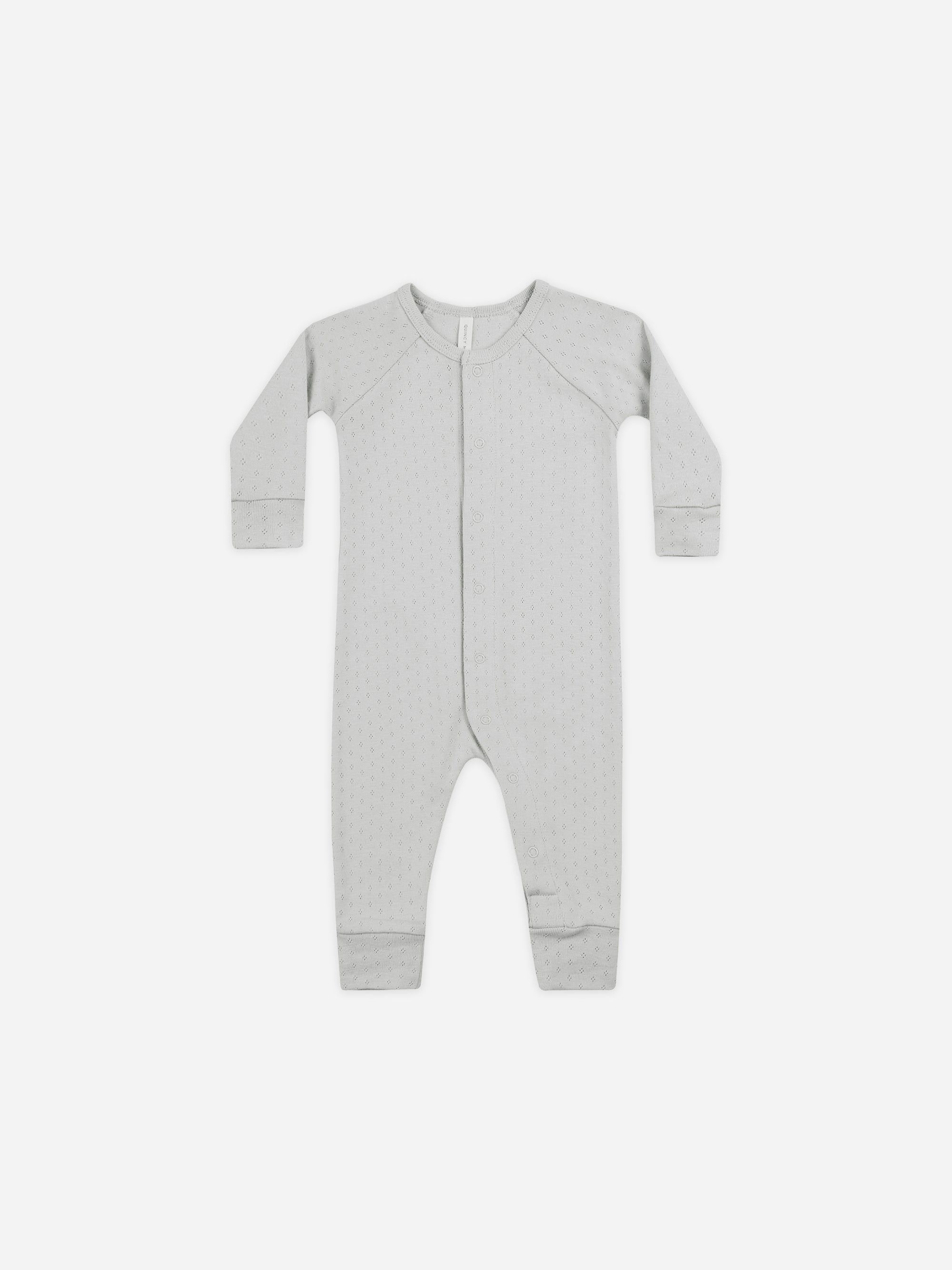 Pointelle Long John || Cloud - Rylee + Cru | Kids Clothes | Trendy Baby Clothes | Modern Infant Outfits |