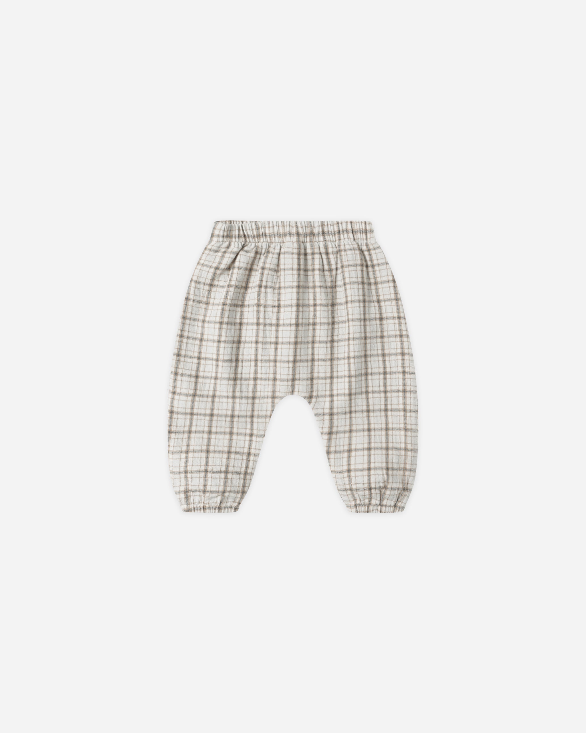 Woven Pant || Blue Plaid - Rylee + Cru | Kids Clothes | Trendy Baby Clothes | Modern Infant Outfits |