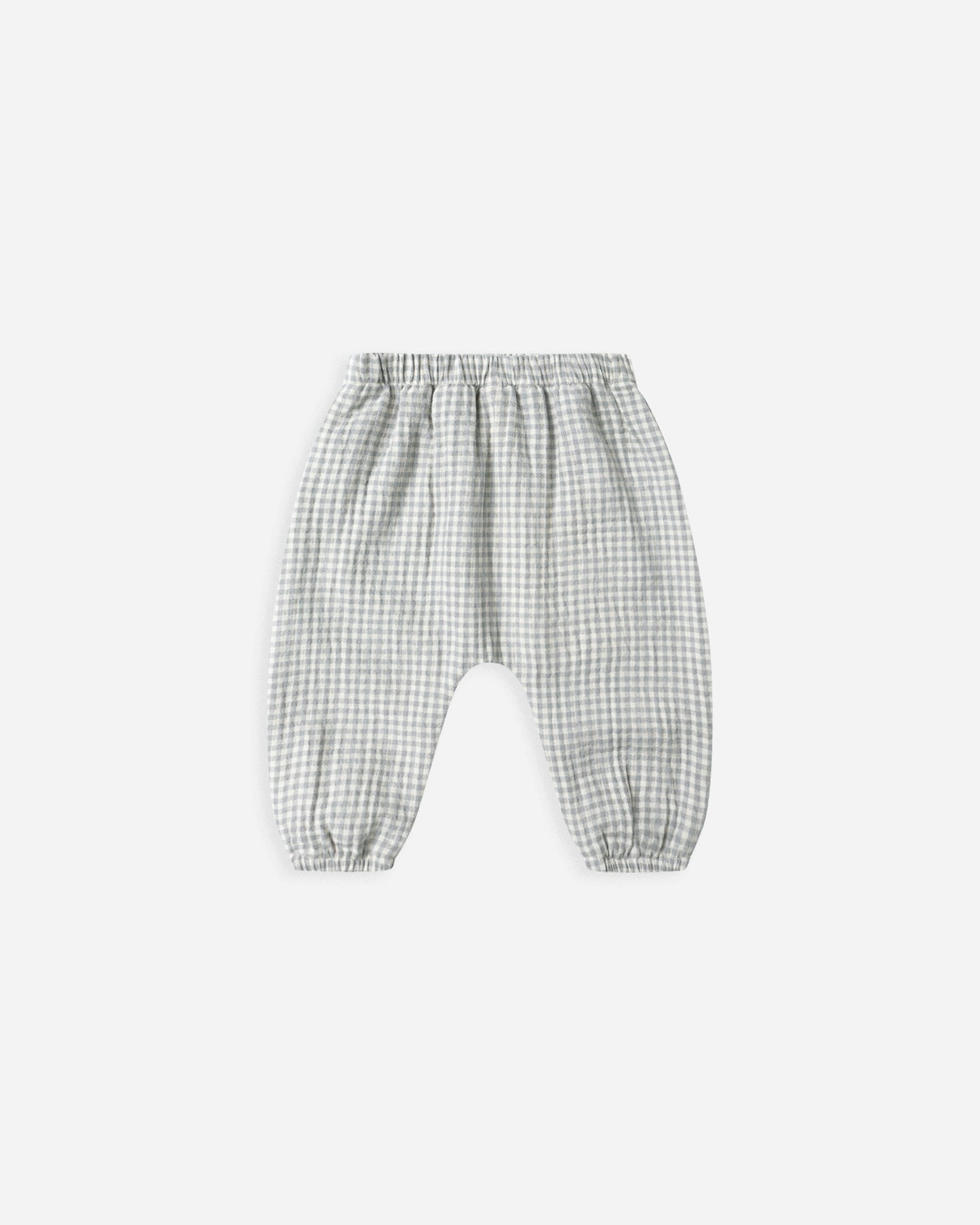Woven Pant || Blue Gingham - Rylee + Cru | Kids Clothes | Trendy Baby Clothes | Modern Infant Outfits |