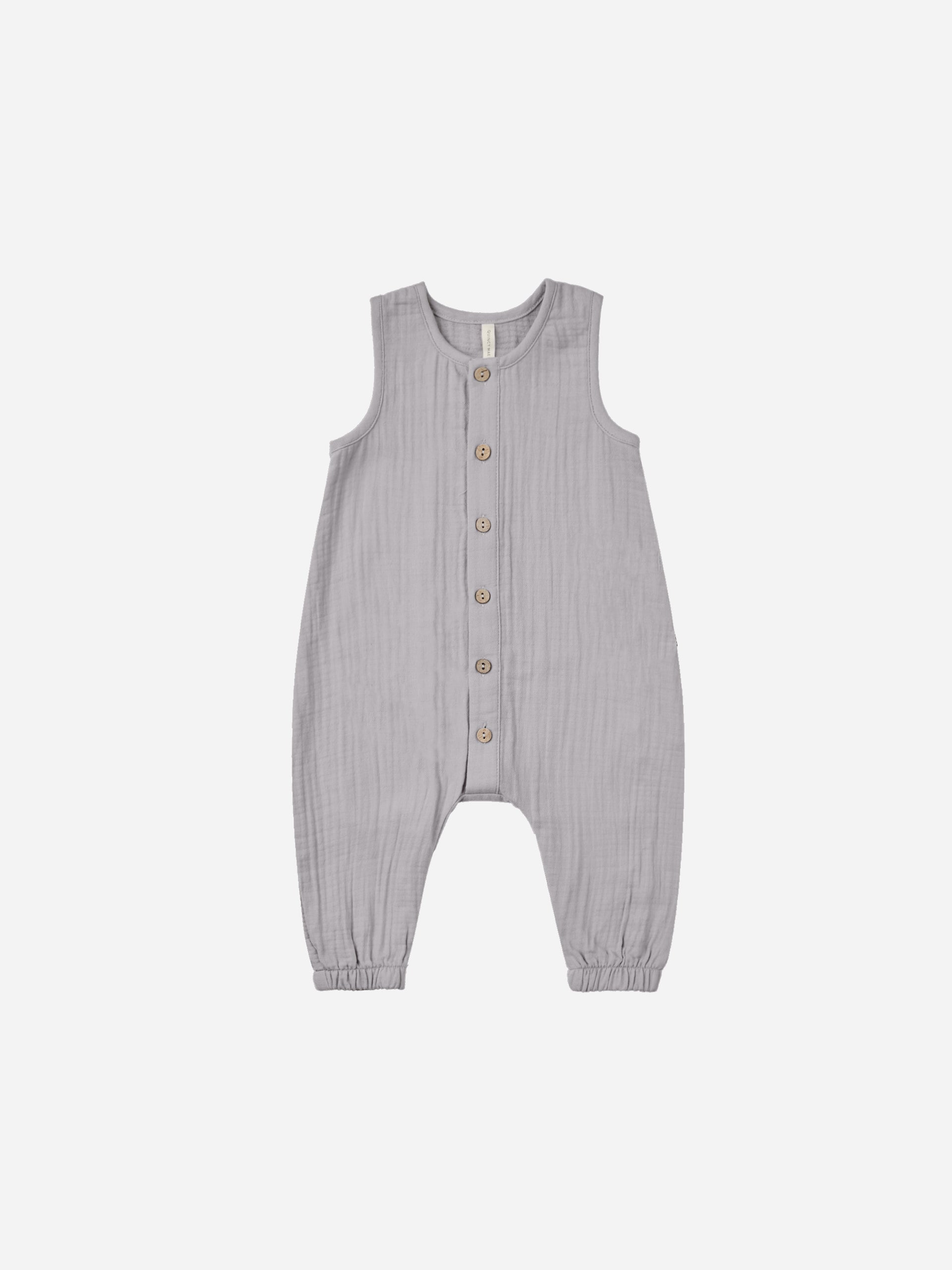 Woven Jumpsuit || Periwinkle - Rylee + Cru | Kids Clothes | Trendy Baby Clothes | Modern Infant Outfits |