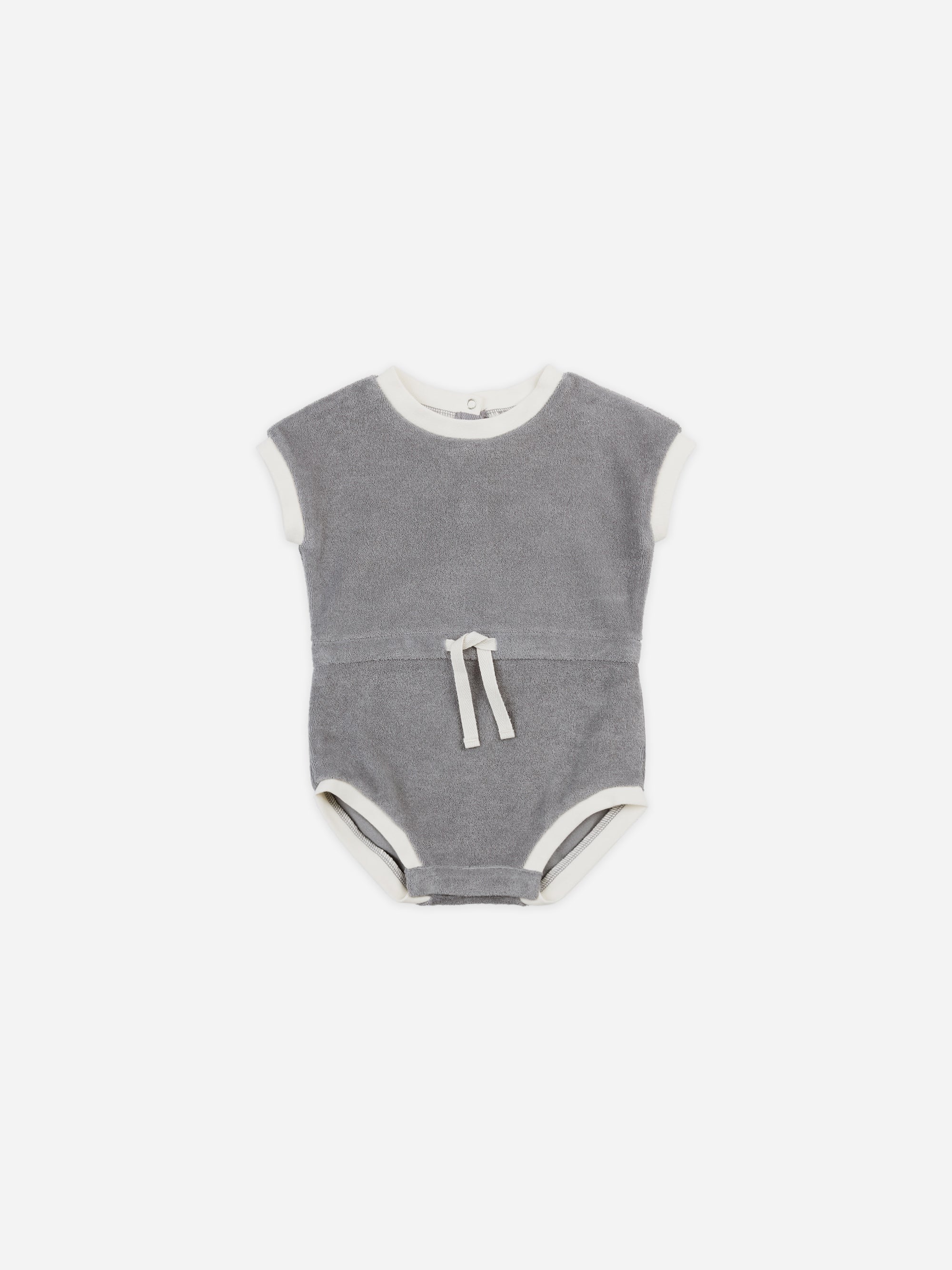 Retro Romper || Lagoon - Rylee + Cru | Kids Clothes | Trendy Baby Clothes | Modern Infant Outfits |