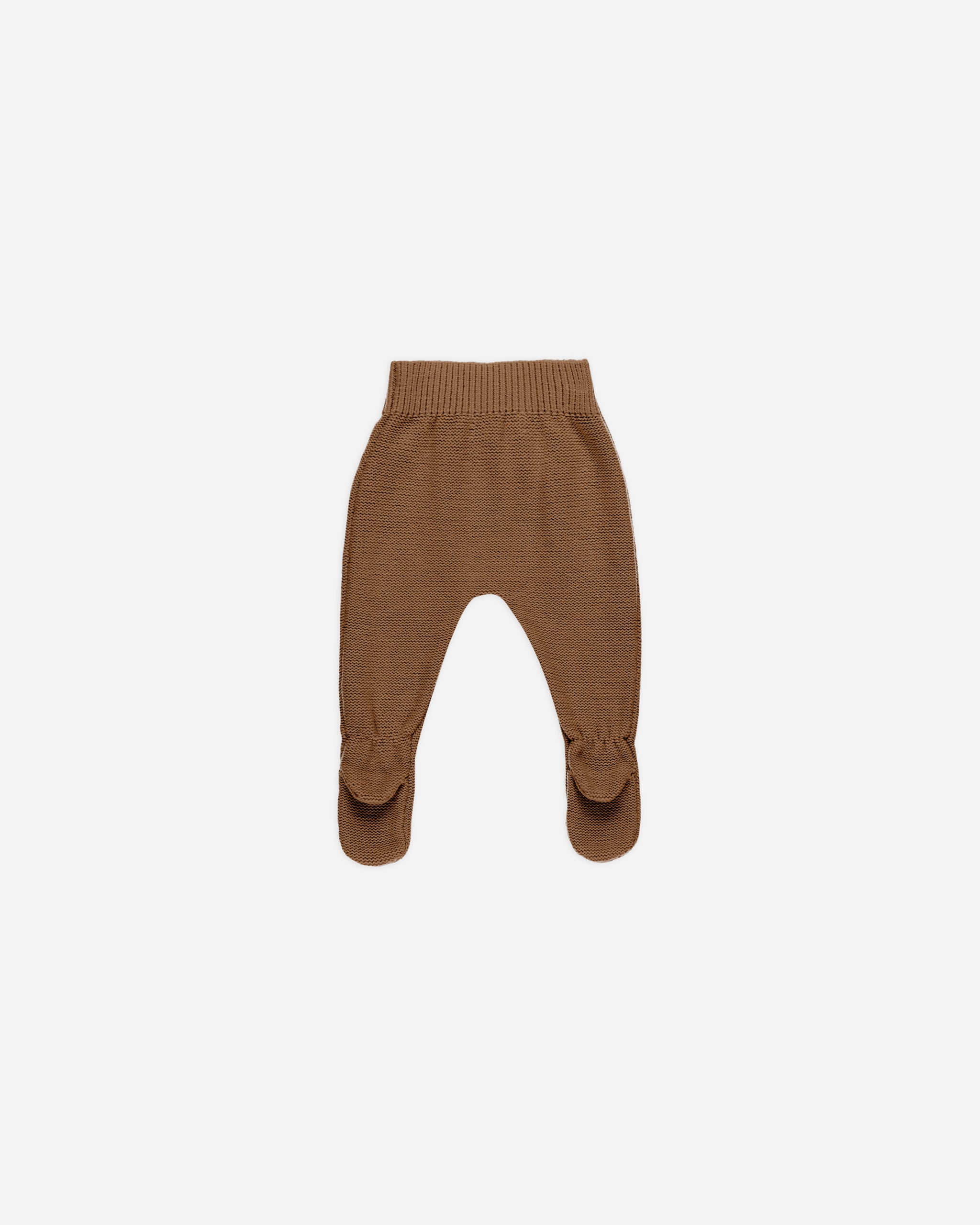 Footed Knit Pant || Cinnamon