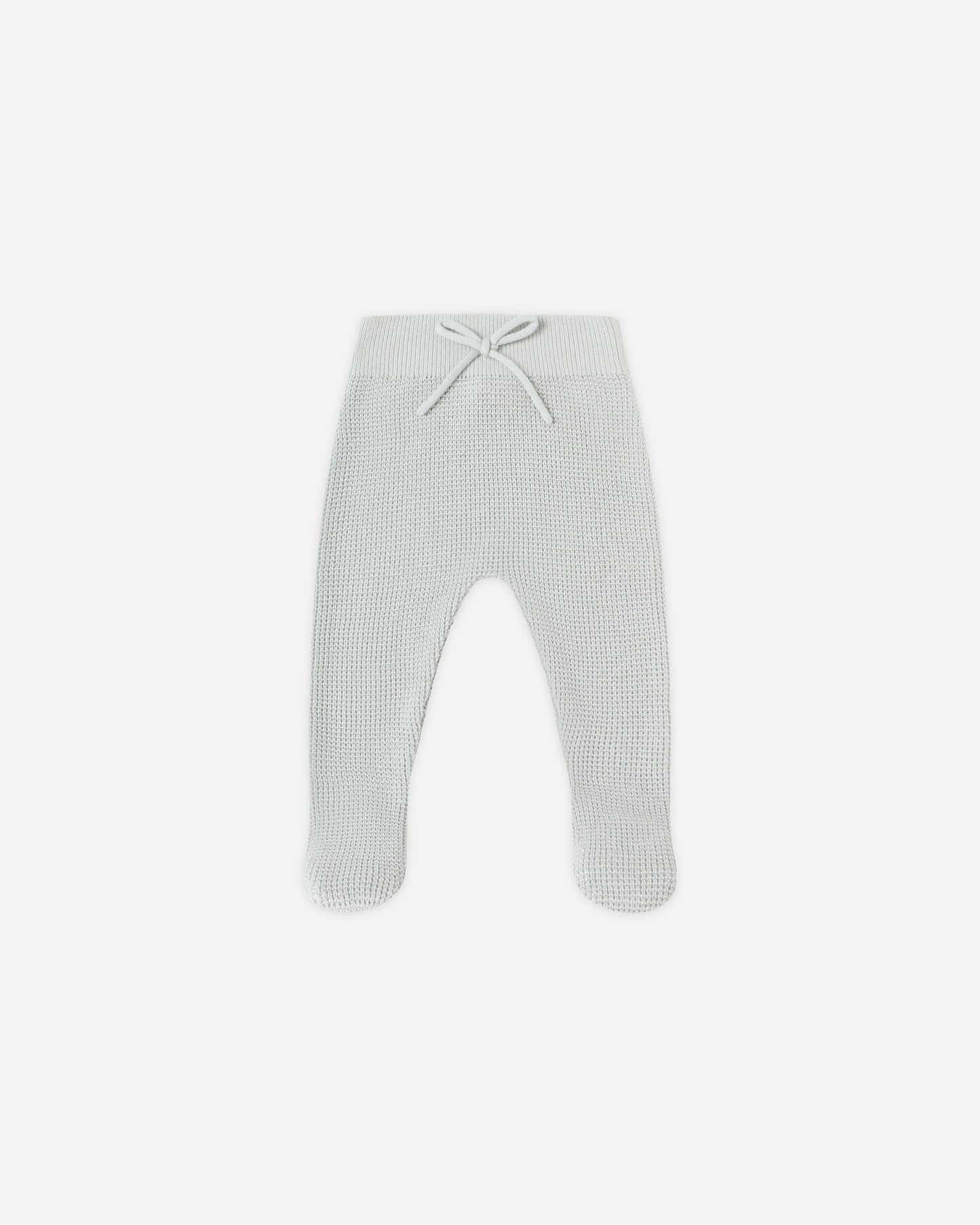 Footed Knit Pant || Ice Blue - Rylee + Cru | Kids Clothes | Trendy Baby Clothes | Modern Infant Outfits |