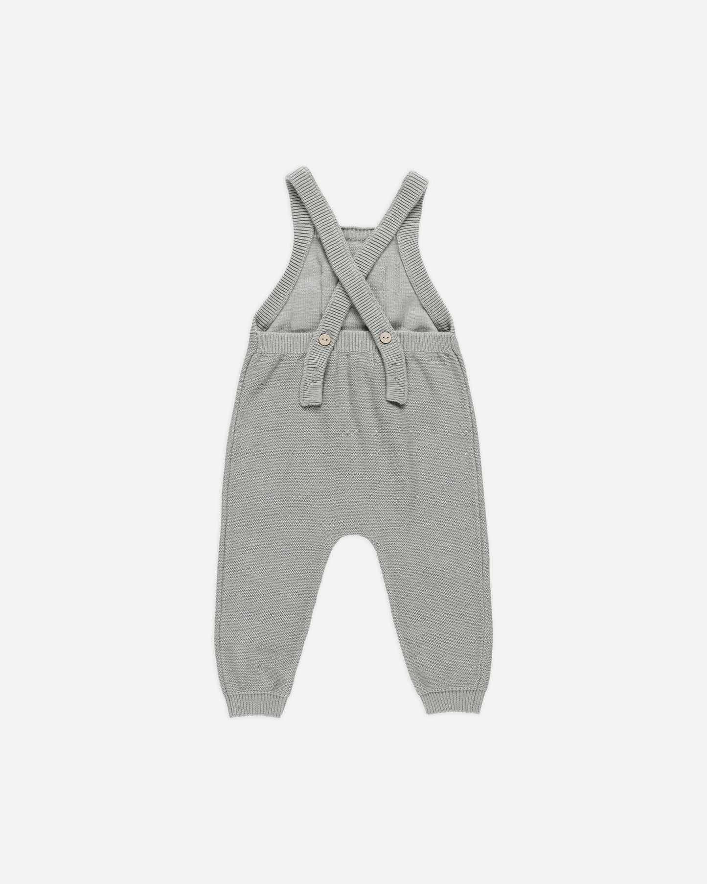 Knit Overall || Dusty Blue