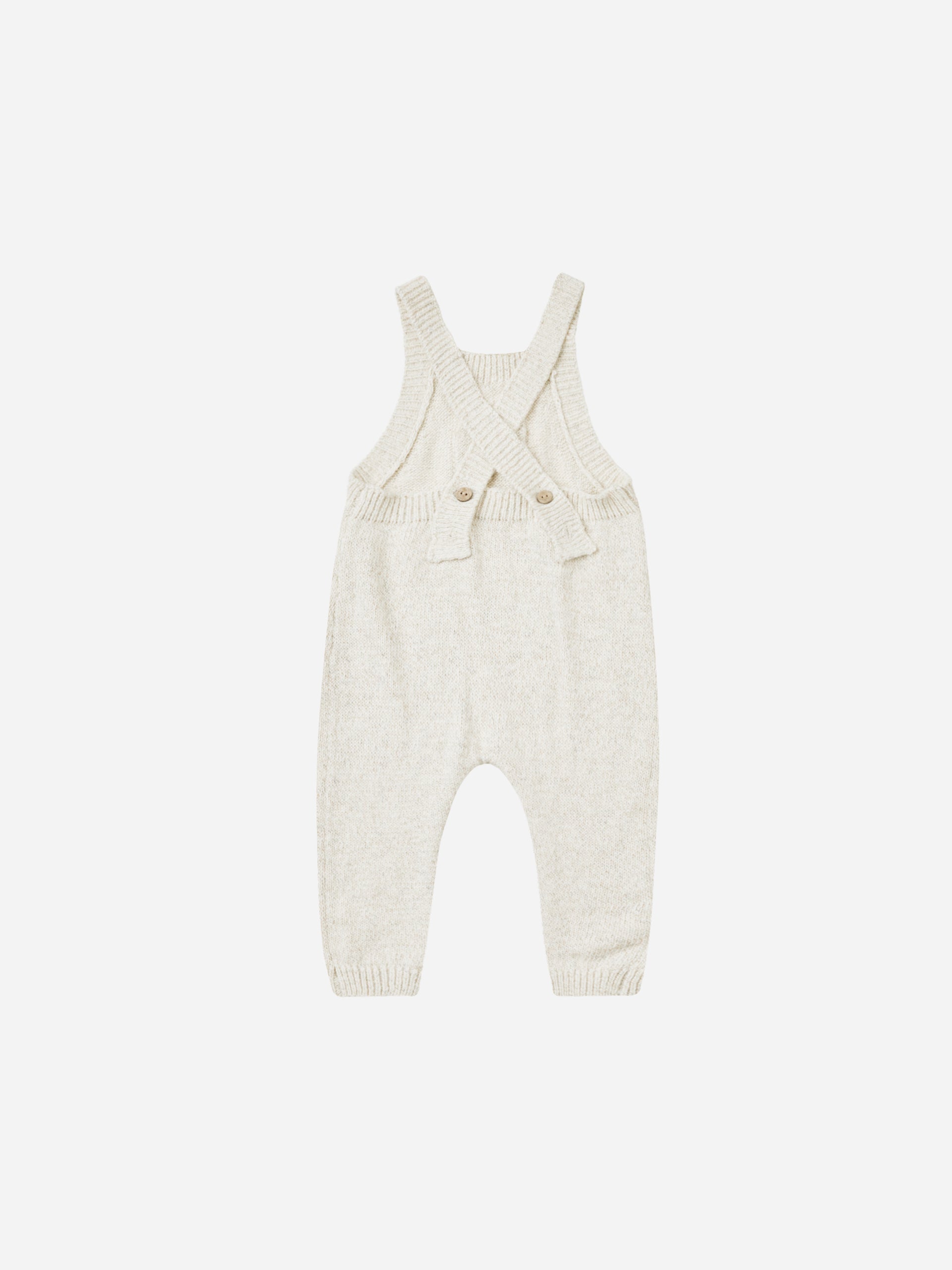 Knit Overalls || Ivory - Rylee + Cru | Kids Clothes | Trendy Baby Clothes | Modern Infant Outfits |