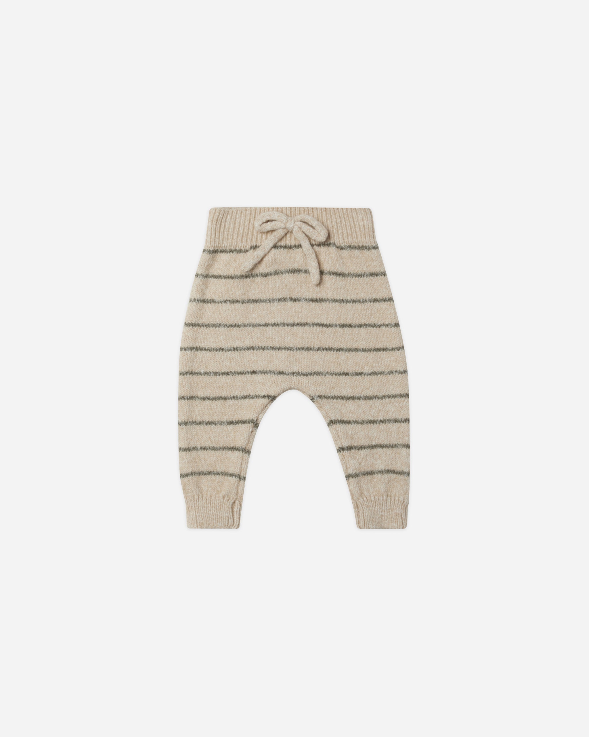 Knit Pant || Basil Stripe - Rylee + Cru | Kids Clothes | Trendy Baby Clothes | Modern Infant Outfits |