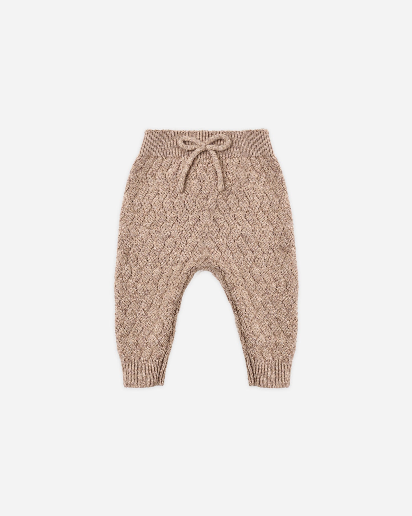 Knit Pant Heathered Almond - Rylee + Cru | Kids Clothes | Trendy Baby Clothes | Modern Infant Outfits |