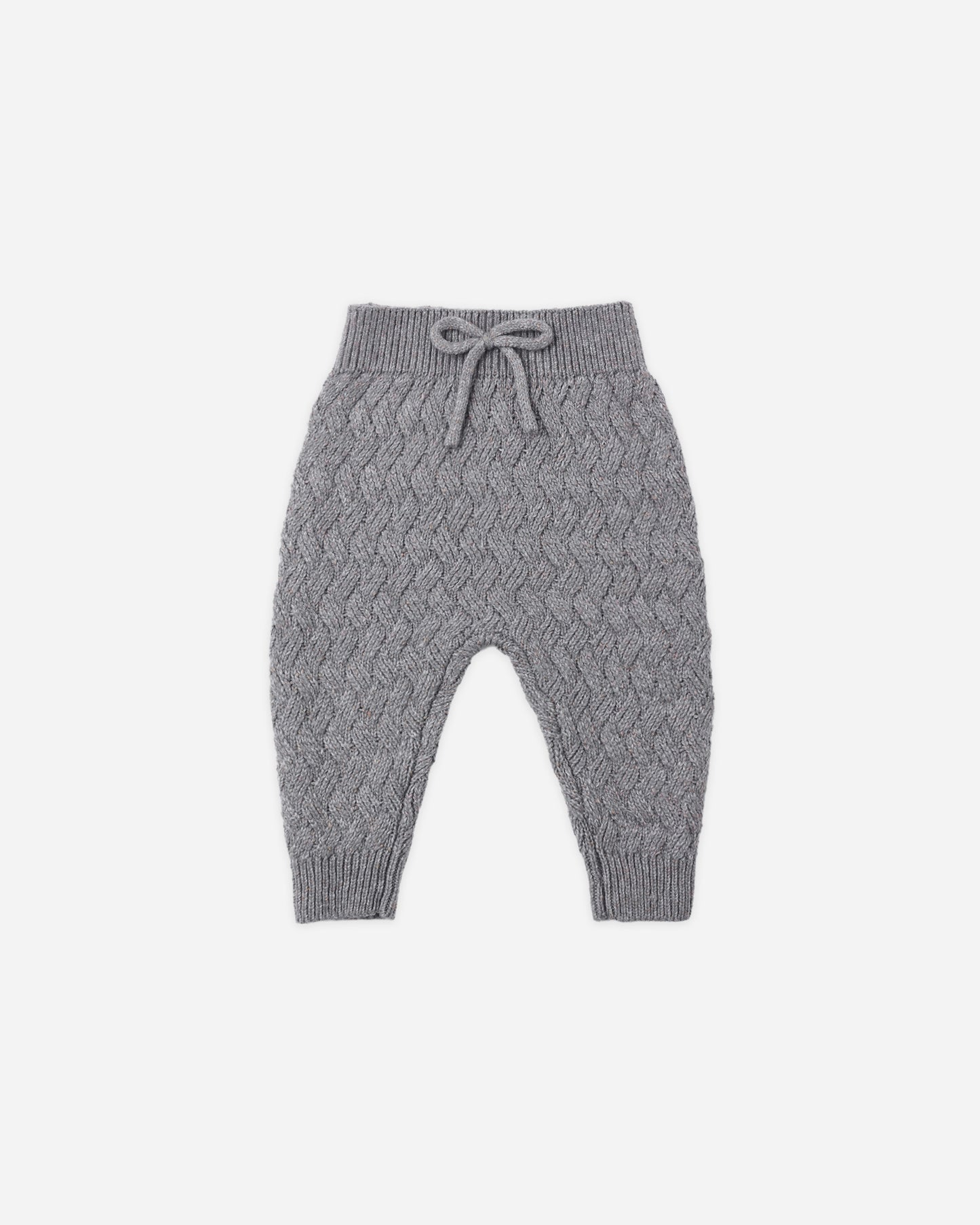 Knit Pant Heathered Slate - Rylee + Cru | Kids Clothes | Trendy Baby Clothes | Modern Infant Outfits |