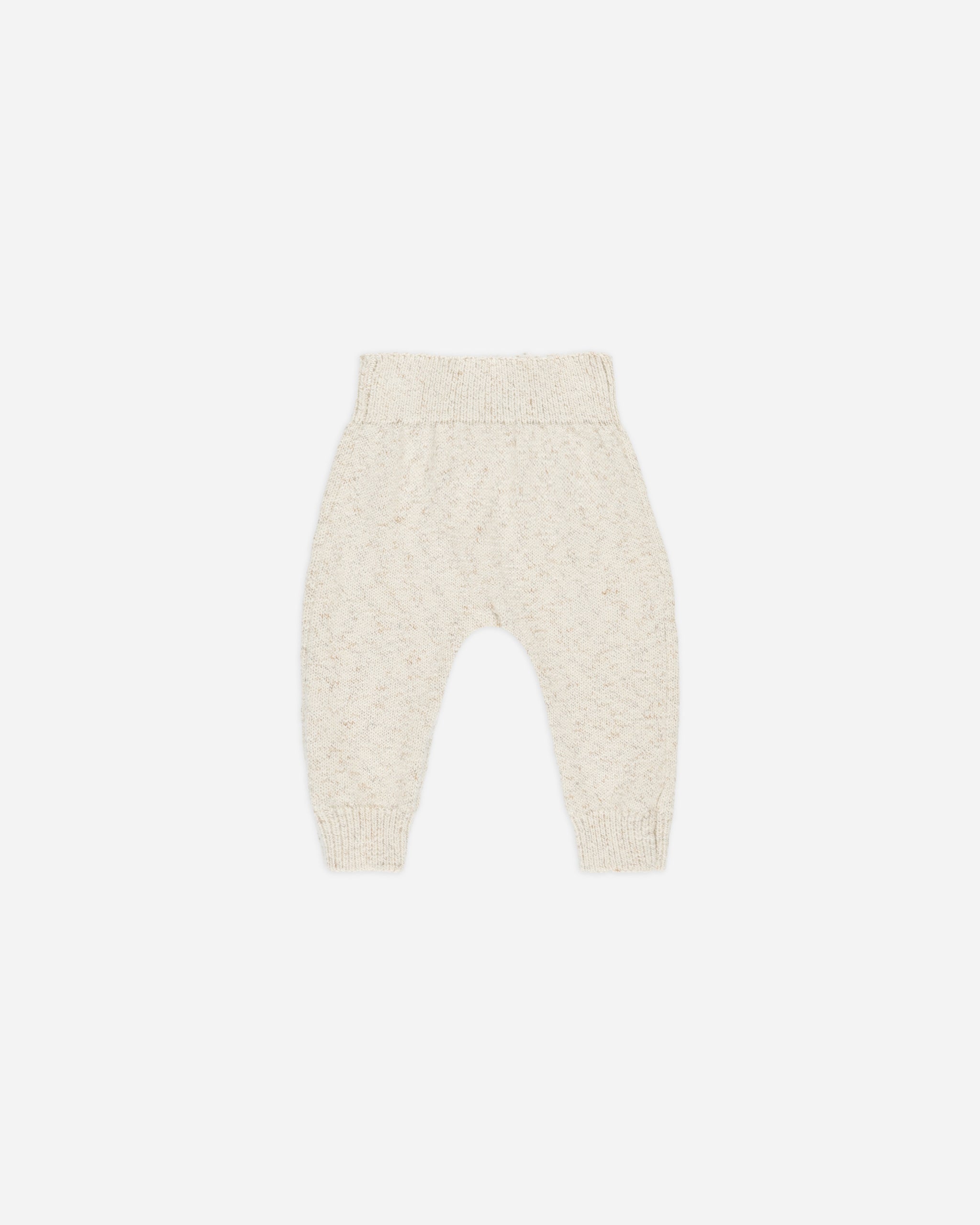 Knit Pant || Speckled Natural