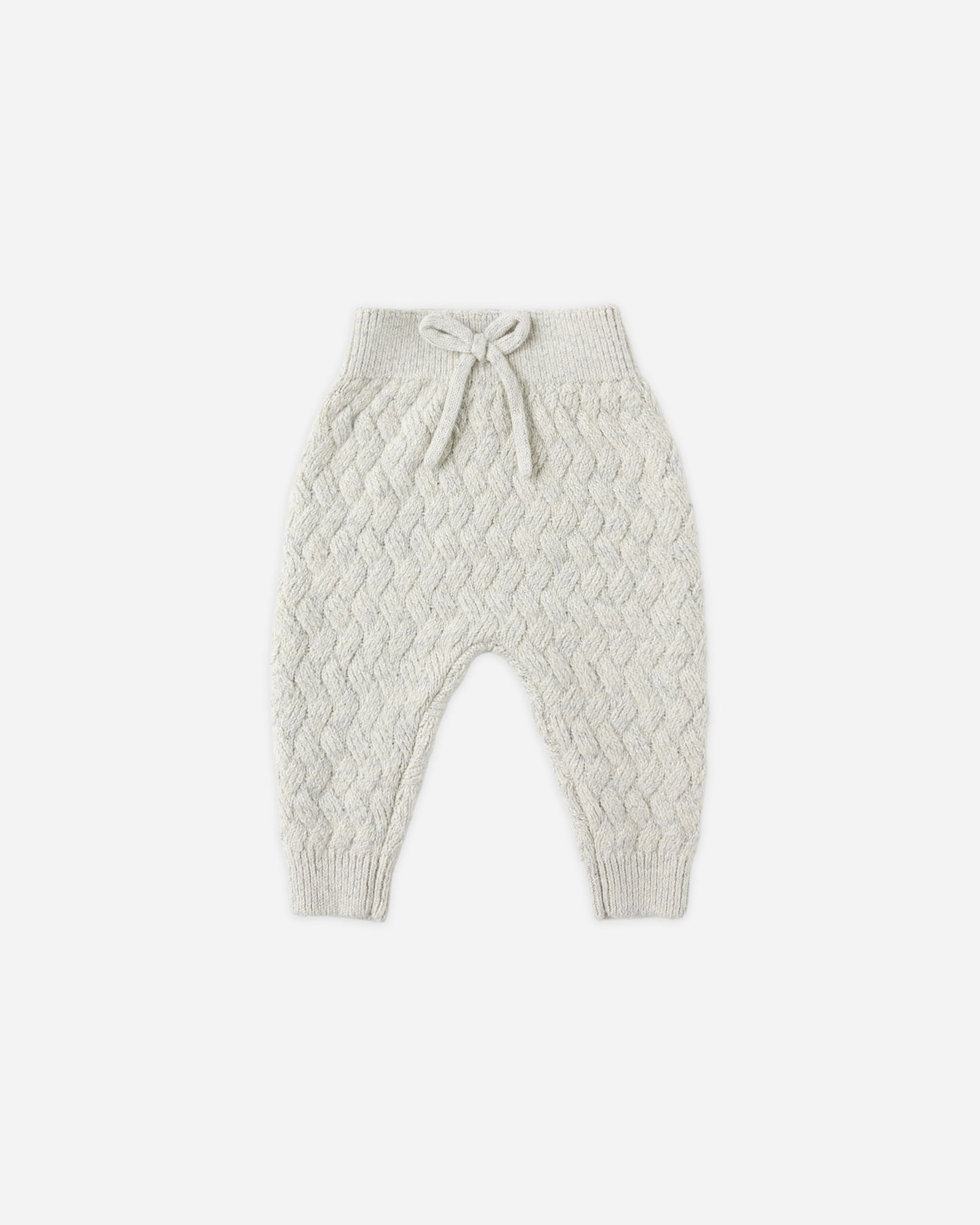 Knit Pant || Heathered Blue - Rylee + Cru | Kids Clothes | Trendy Baby Clothes | Modern Infant Outfits |