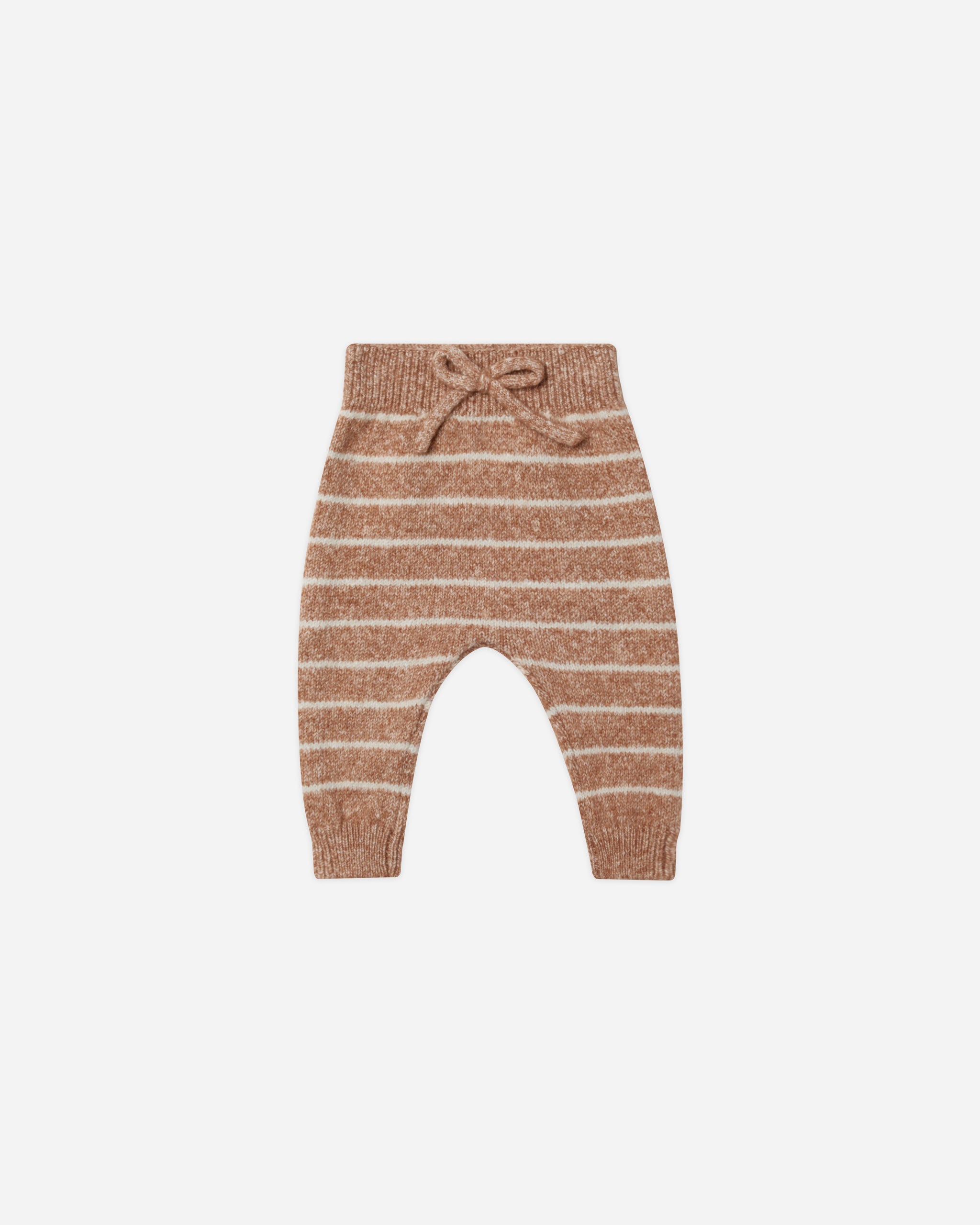 Knit Pant || Cinnamon Stripe - Rylee + Cru | Kids Clothes | Trendy Baby Clothes | Modern Infant Outfits |