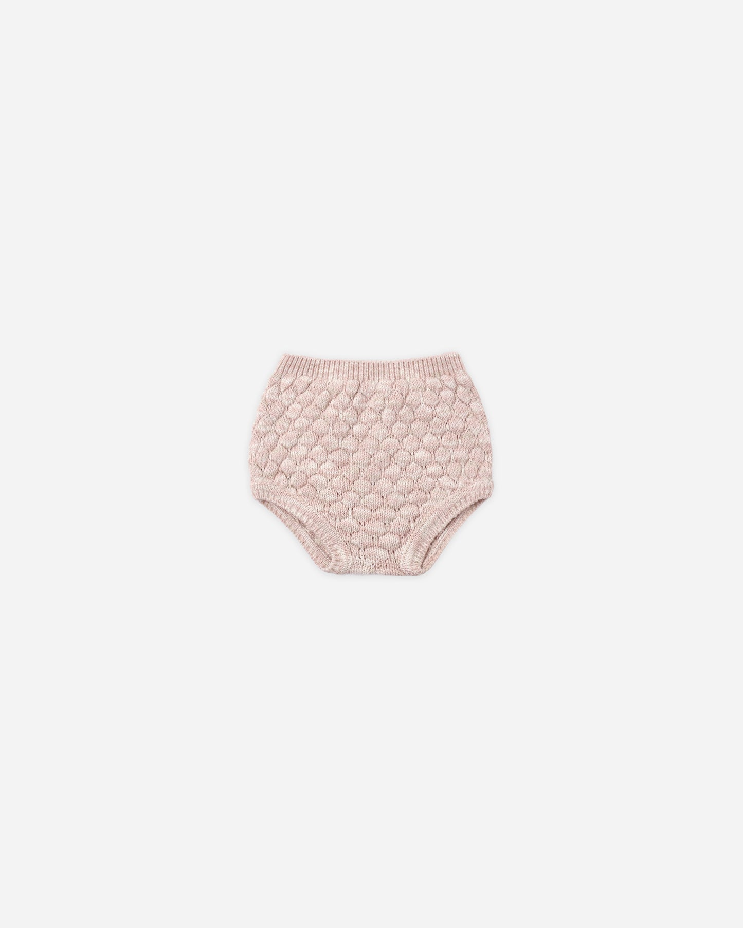 Knit Bloomer Dusty Rose Speckle - Rylee + Cru | Kids Clothes | Trendy Baby Clothes | Modern Infant Outfits |