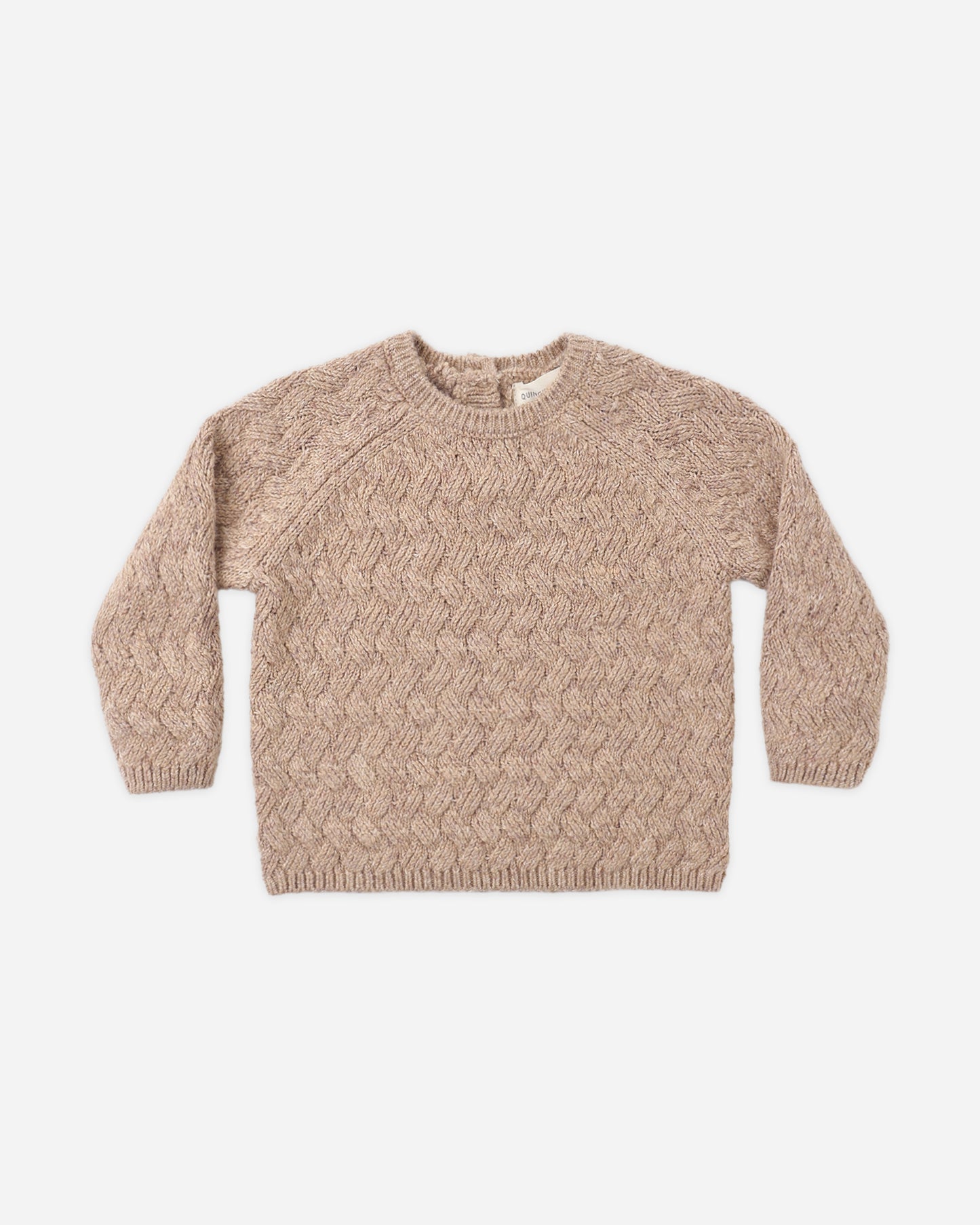 Knit Sweater Heathered Almond - Rylee + Cru | Kids Clothes | Trendy Baby Clothes | Modern Infant Outfits |