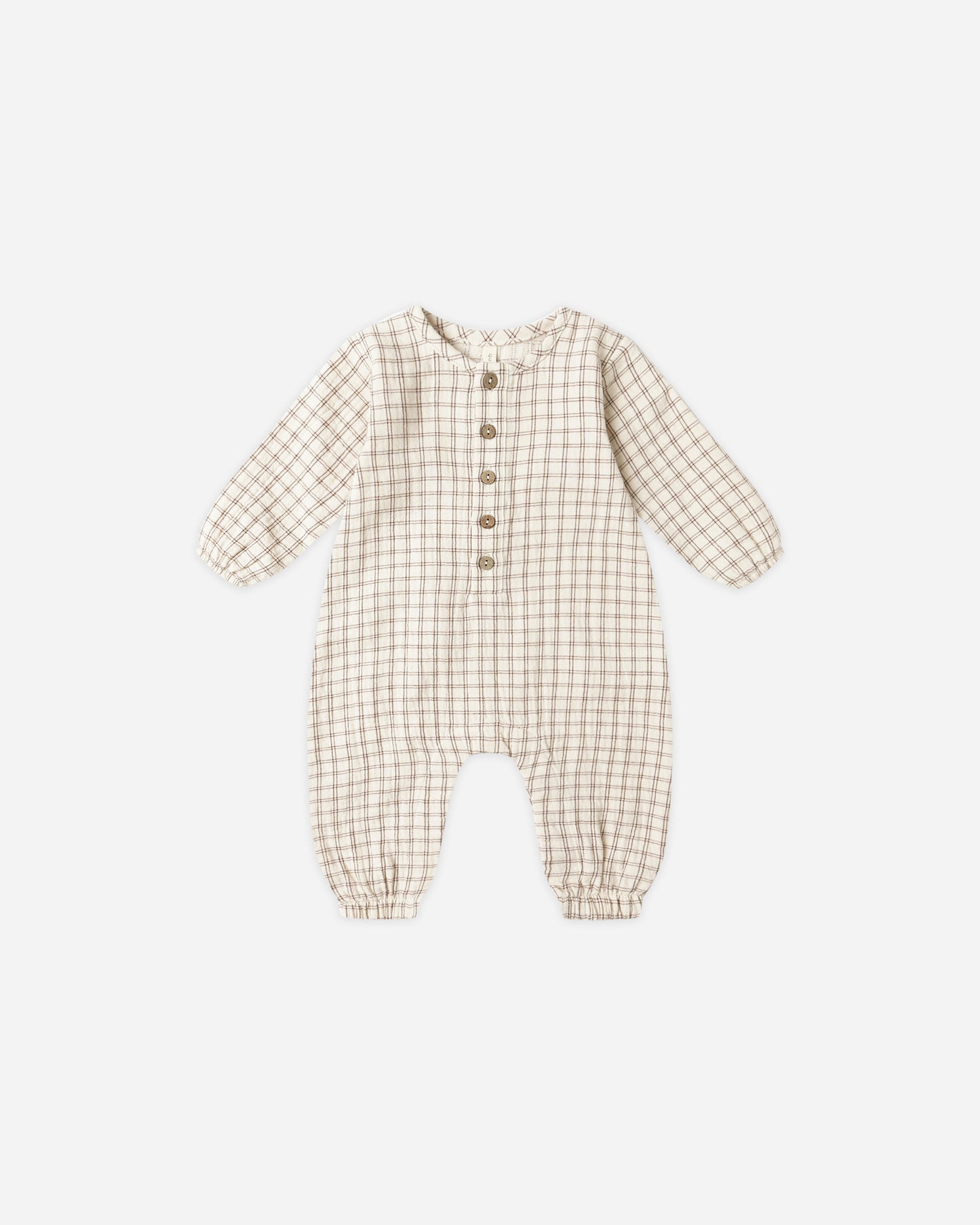 Woven Jumpsuit || Cedar Check - Rylee + Cru | Kids Clothes | Trendy Baby Clothes | Modern Infant Outfits |