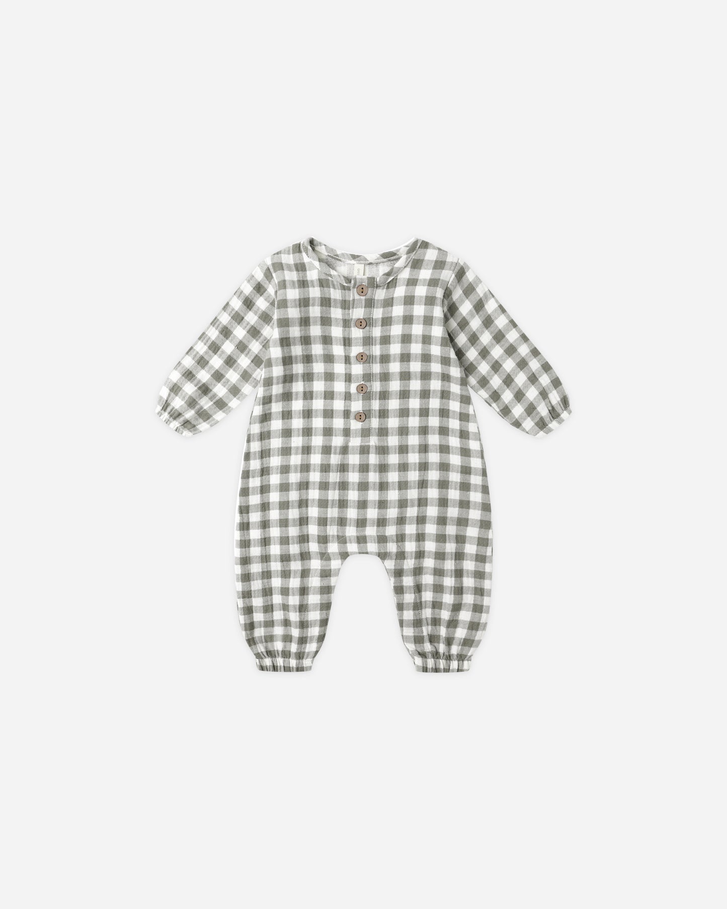 Woven Jumpsuit || Forest Check - Rylee + Cru | Kids Clothes | Trendy Baby Clothes | Modern Infant Outfits |