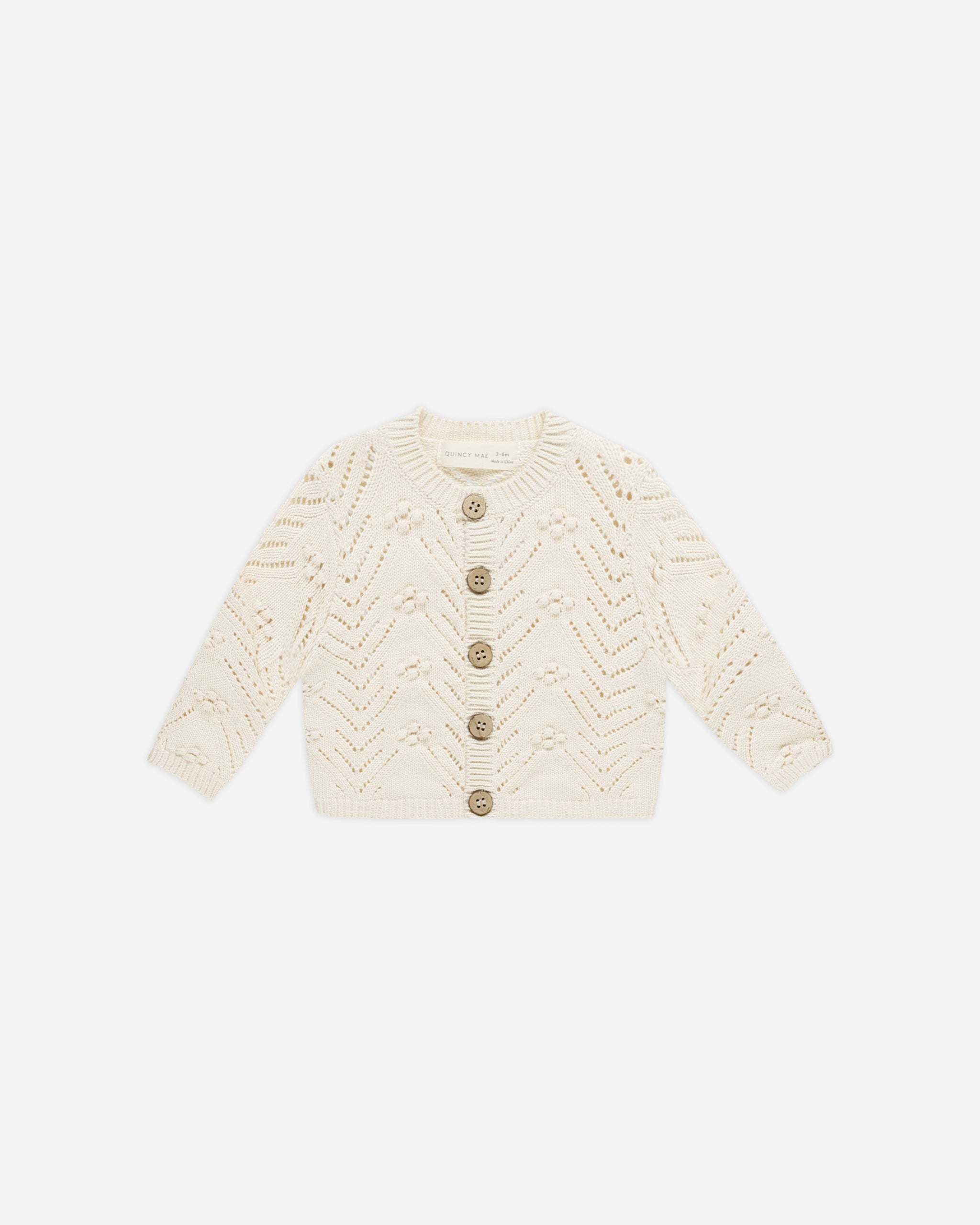 Knit Cardigan || Natural