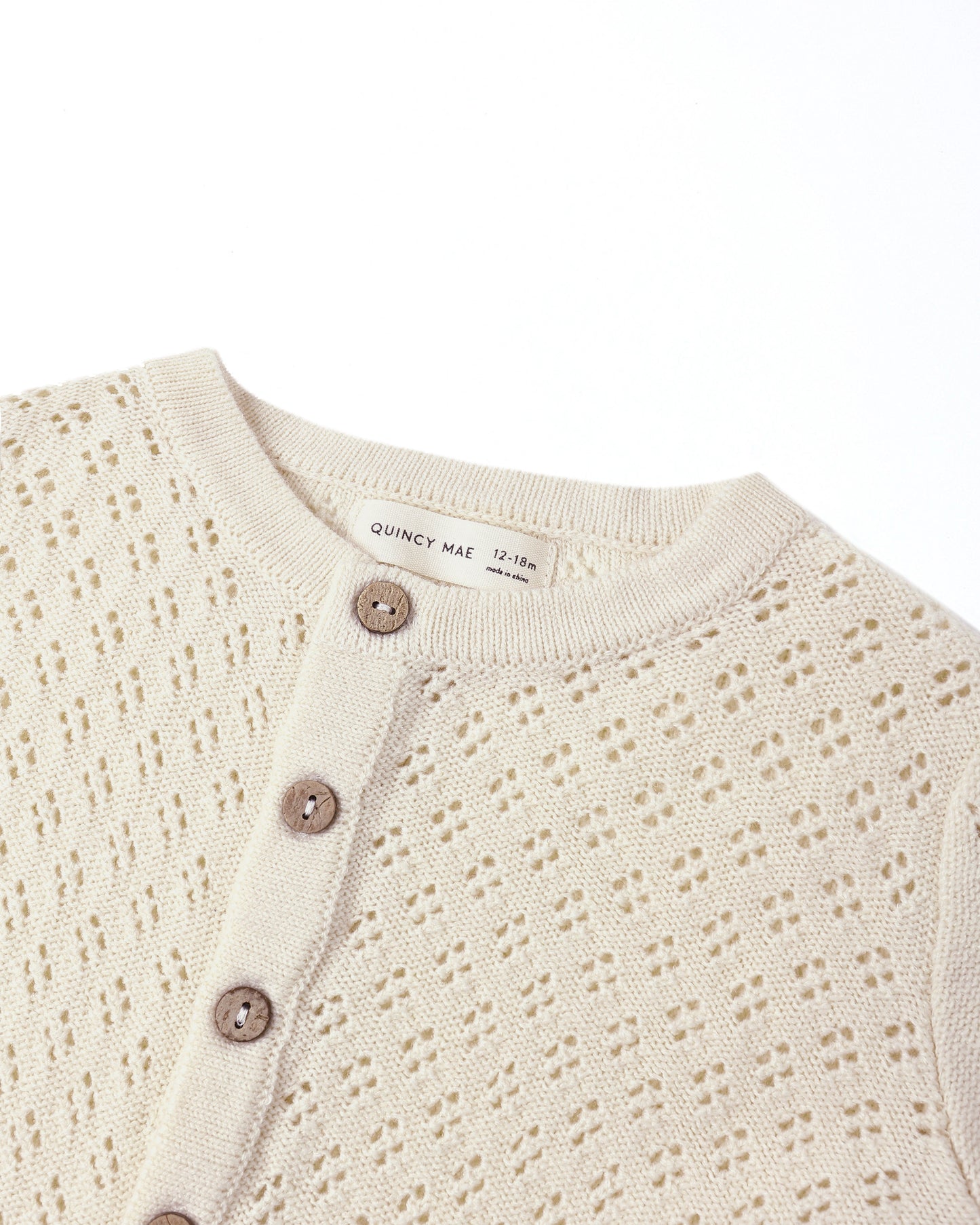Knit Cardigan || Natural - Rylee + Cru | Kids Clothes | Trendy Baby Clothes | Modern Infant Outfits |